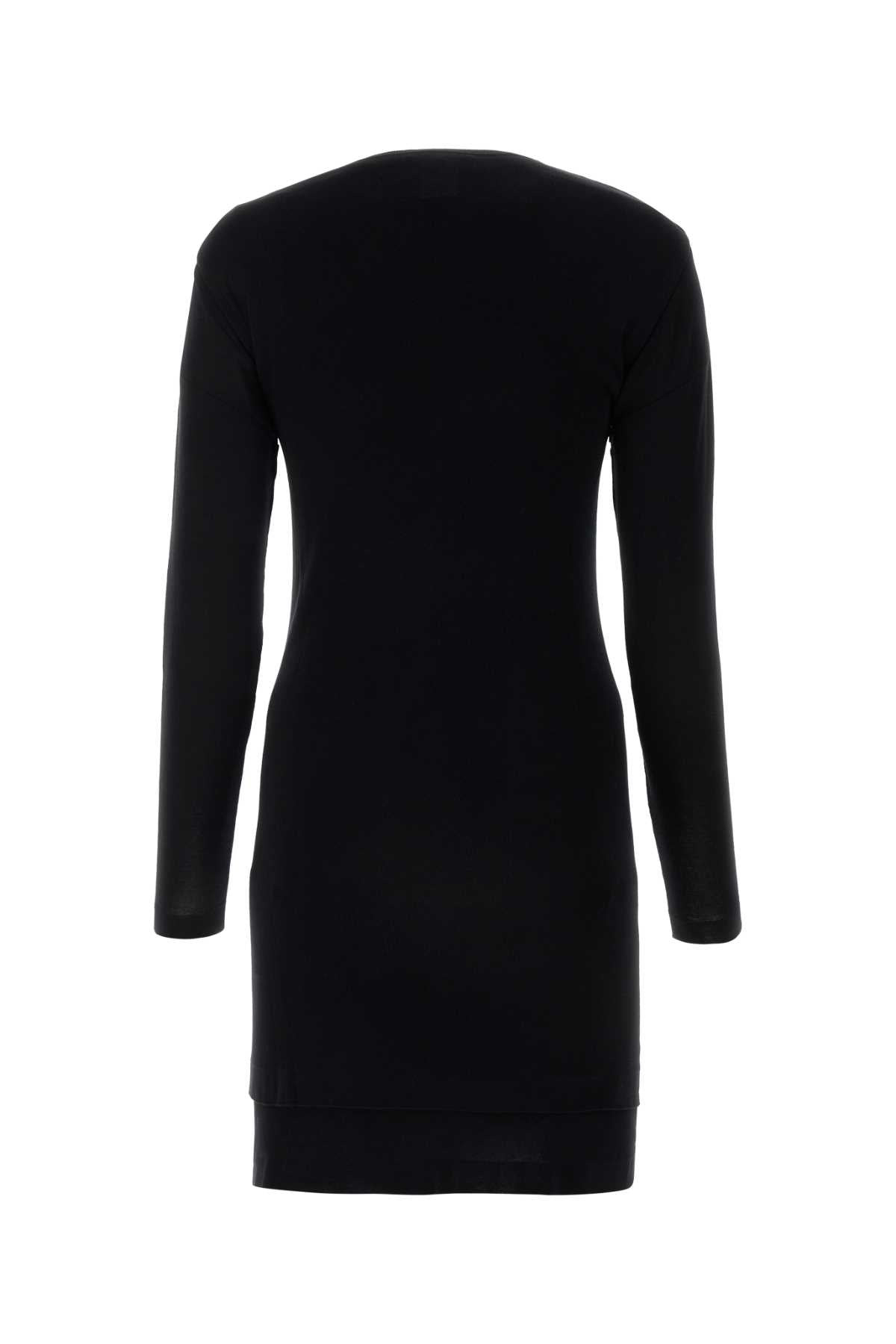 Lemaire Women Black Cotton Dress - 2