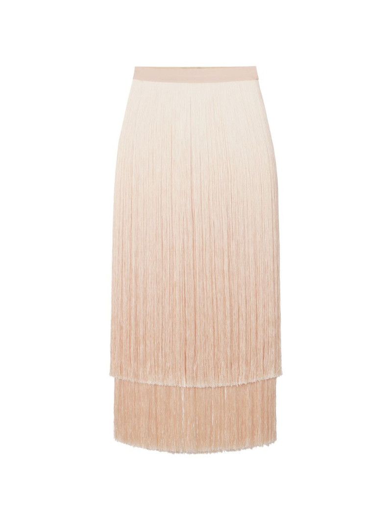 fringed-detail midi skirt 1