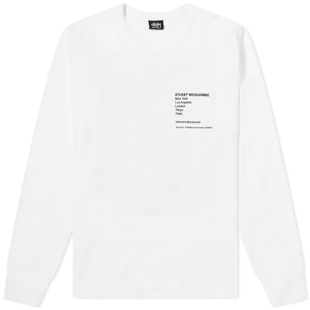 Stussy Long Sleeve Modern Leaders Tee - 1