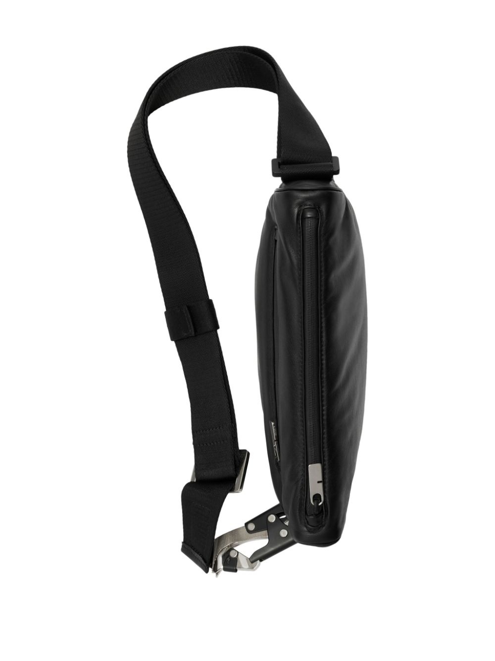 Shield zipped crossbody bag - 4