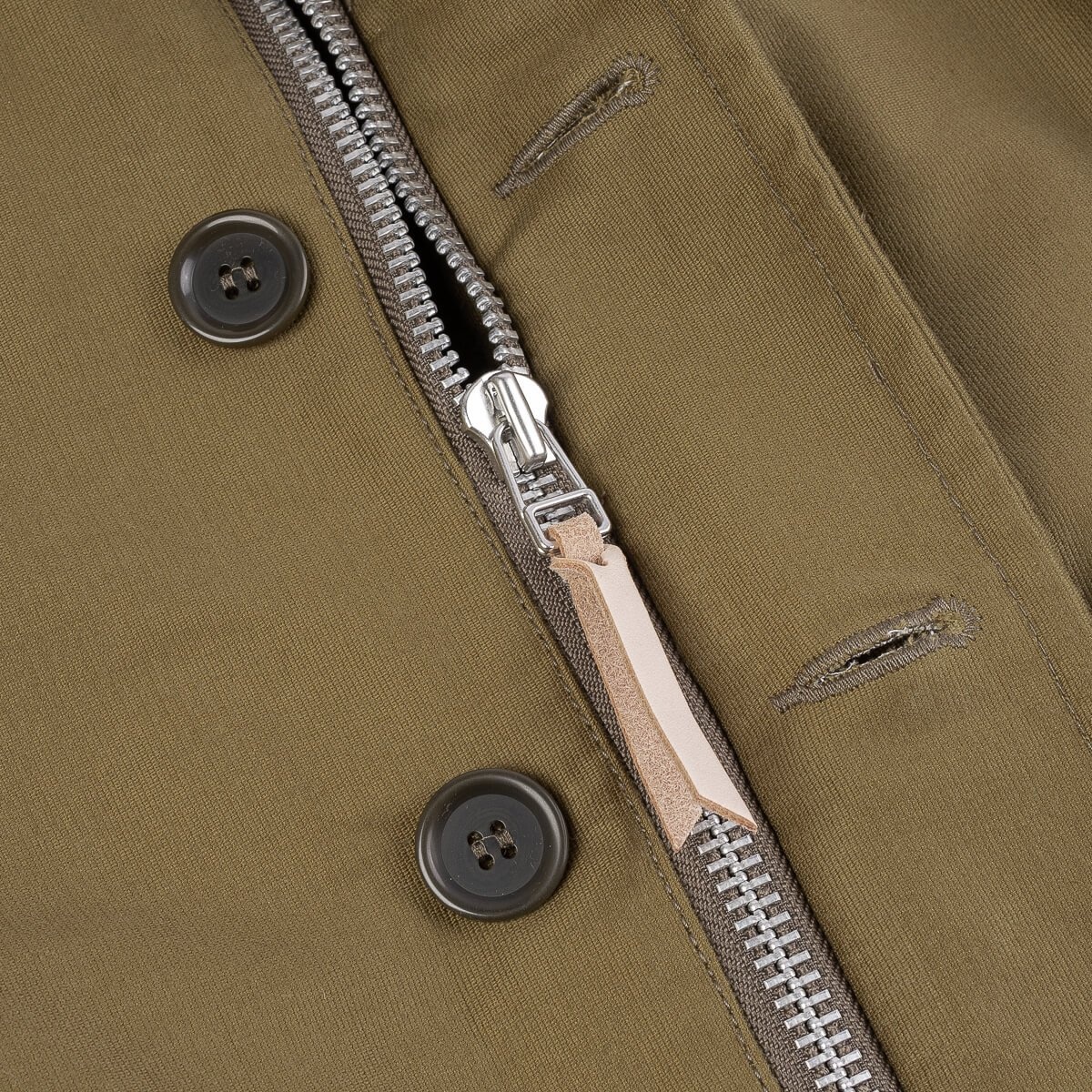 IHM-35-KHA Whipcord N1 Deck Jacket - Khaki - 16