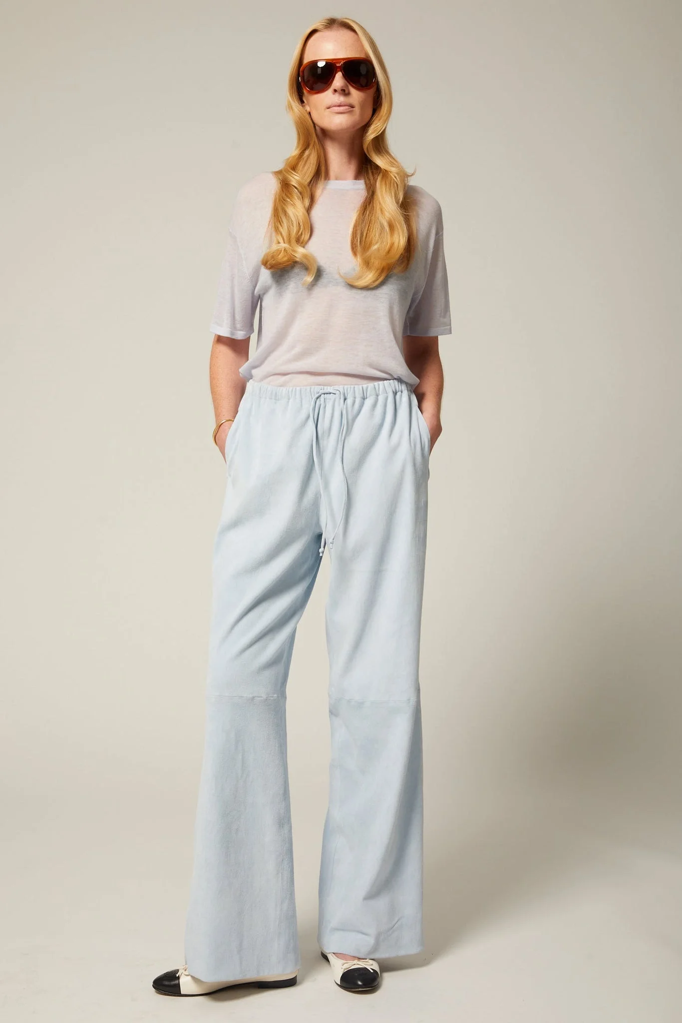 KAUAI SUEDE PANTS - 1