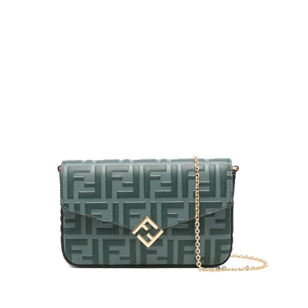 Fendi Green Clutch Bags Women - 1