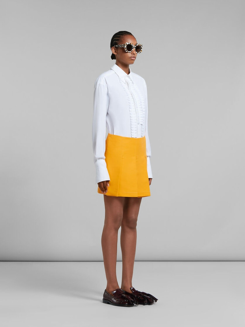 ORANGE CADY 미니 SKIRT 와 WIDE PLEATS 5