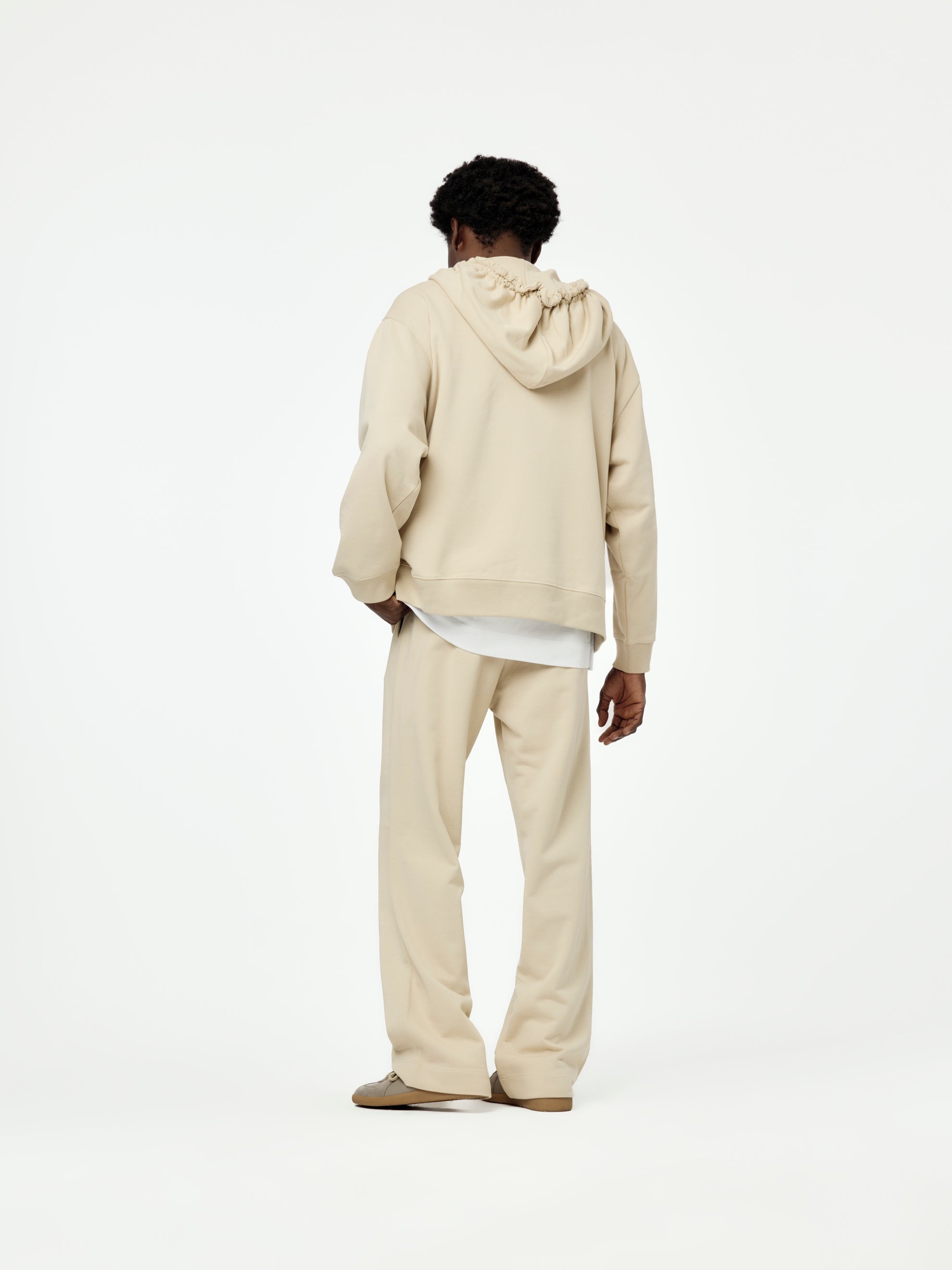 HAXEL HOODIE (BEIGE) - 4