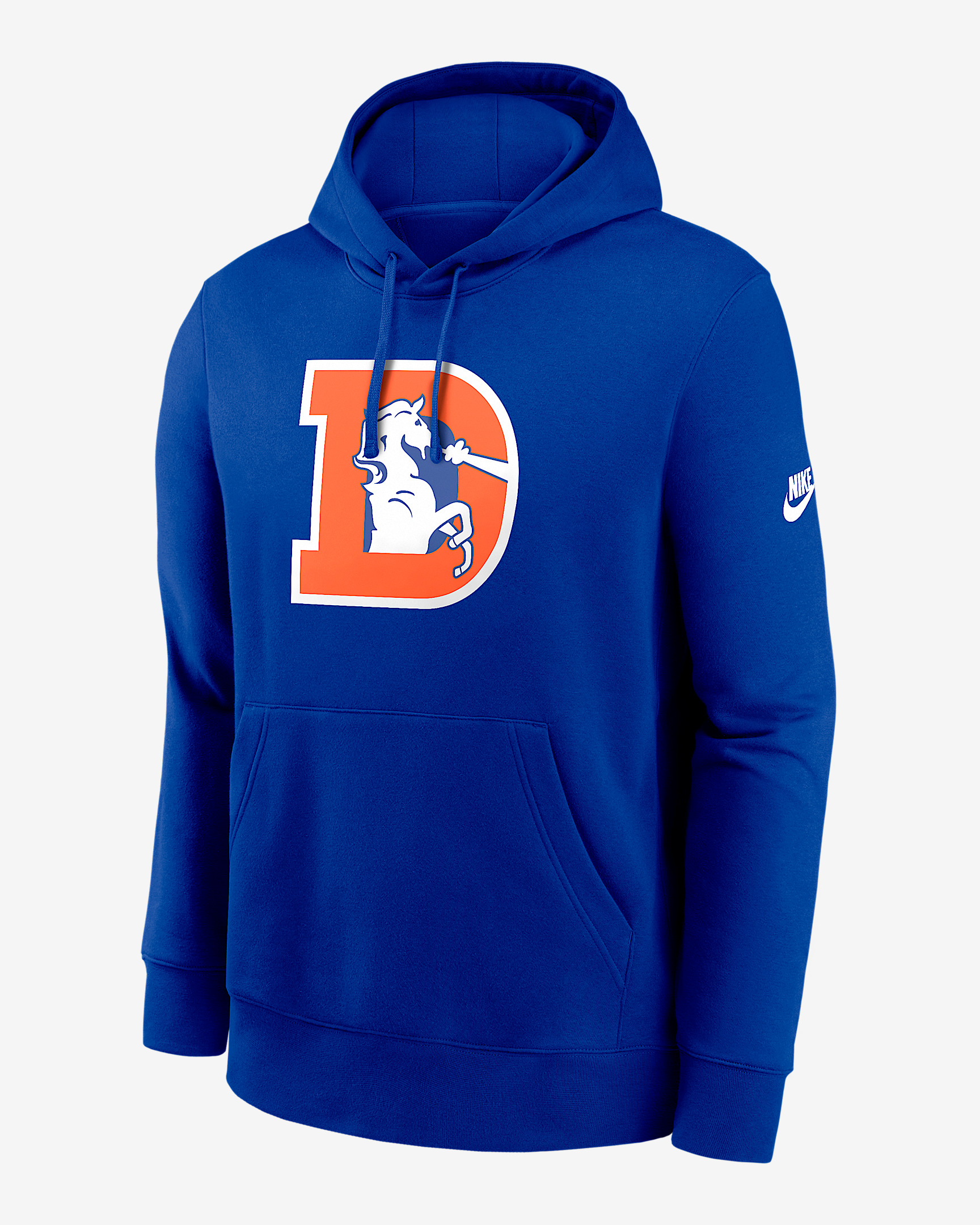 Denver Broncos Club Logo Men's Nike NFL Pullover Hoodie - 1