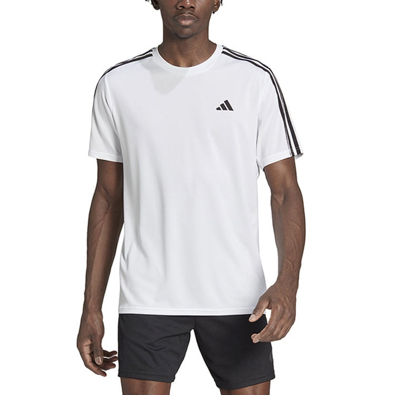 adidas adidas Essentials 3-Stripes Training T-Shirt 'White' IB8151 outlook