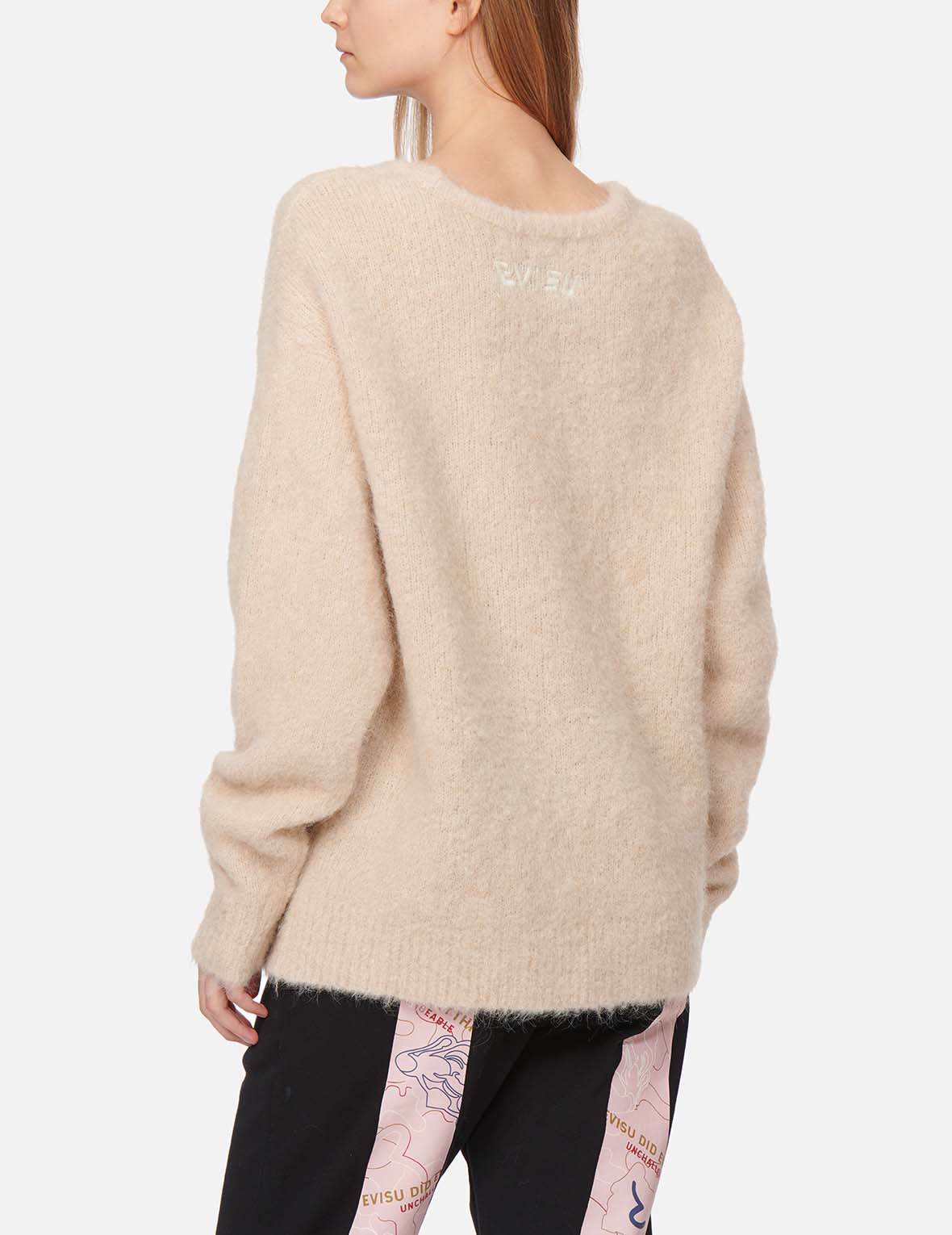 SEAGULL BADGE ALPACA SWEATER - 4