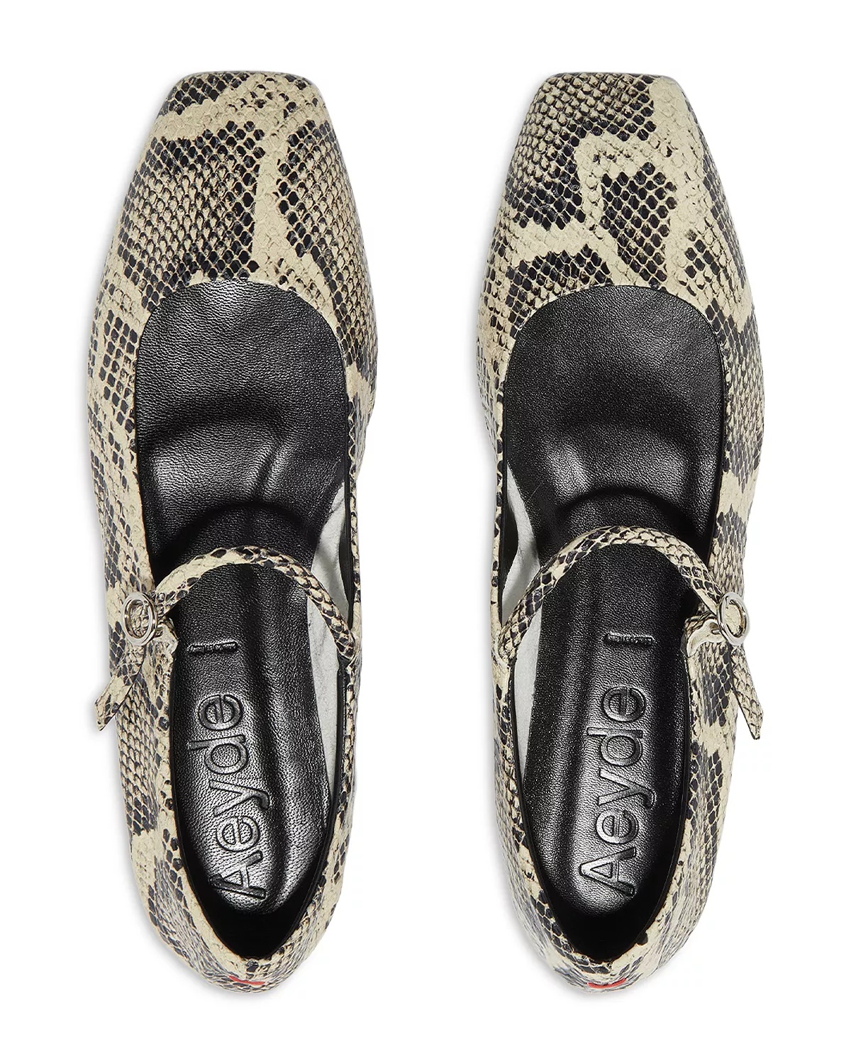 Women's Uma Snake Print Flats - 2