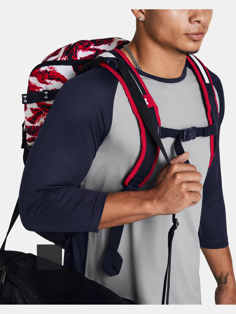 UA Utility Baseball Print Backpack 9
