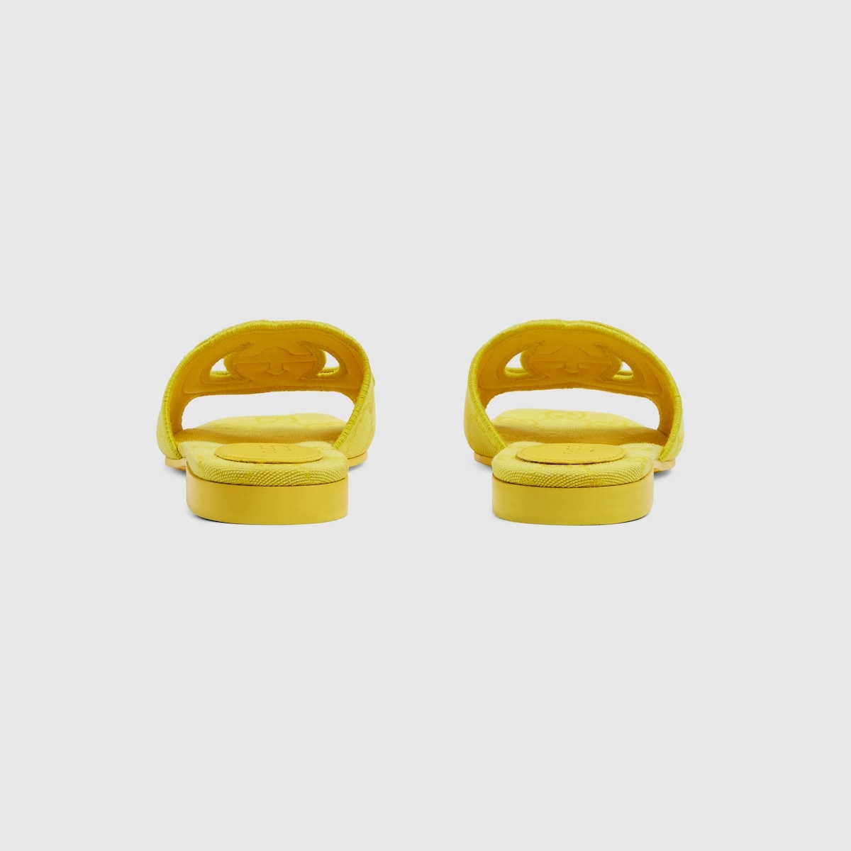 Women's Interlocking G slide sandal - 4