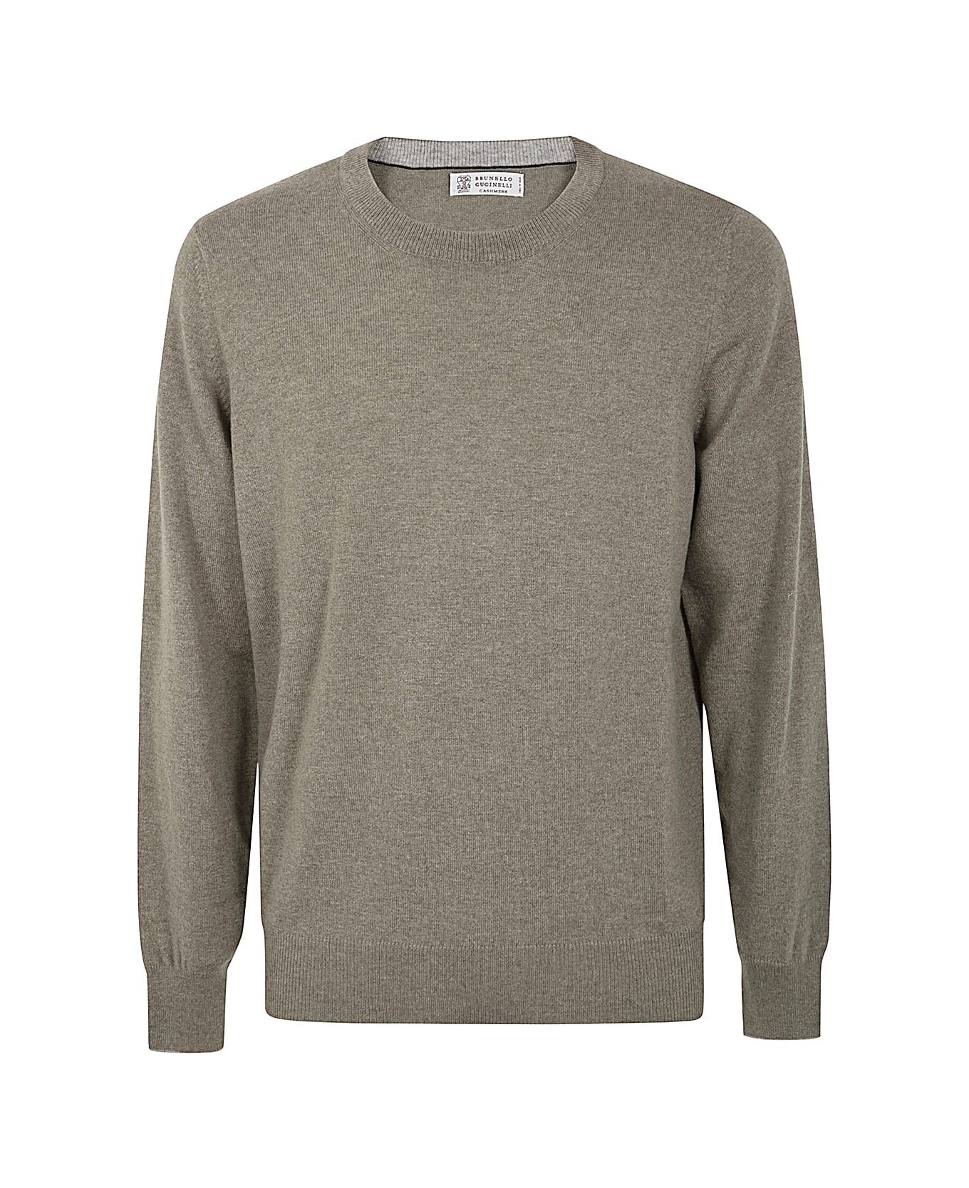 Long Sleeves Crew Neck Sweater - 1