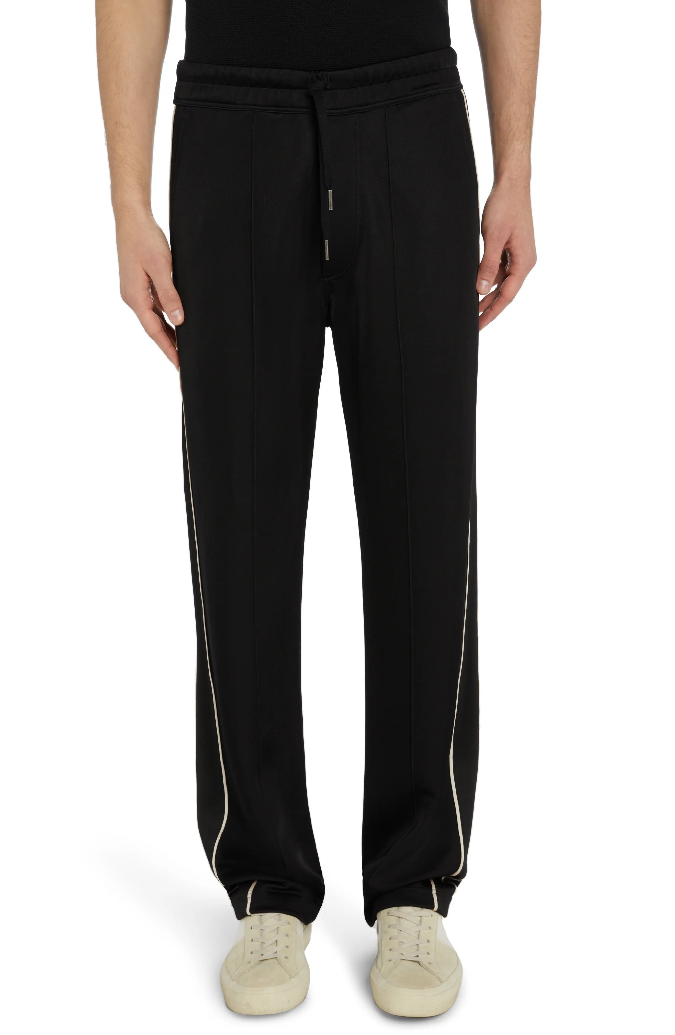 Luxury Stretch Jersey Sweatpants - 1