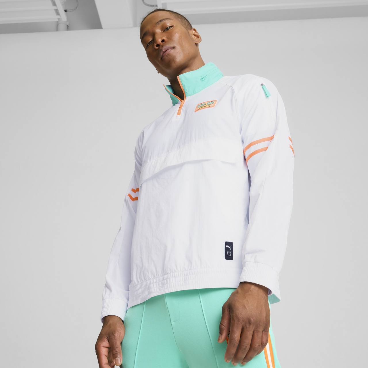 PUMA Mens PUMA Hoops x Scooby-Doo Jacket - 1