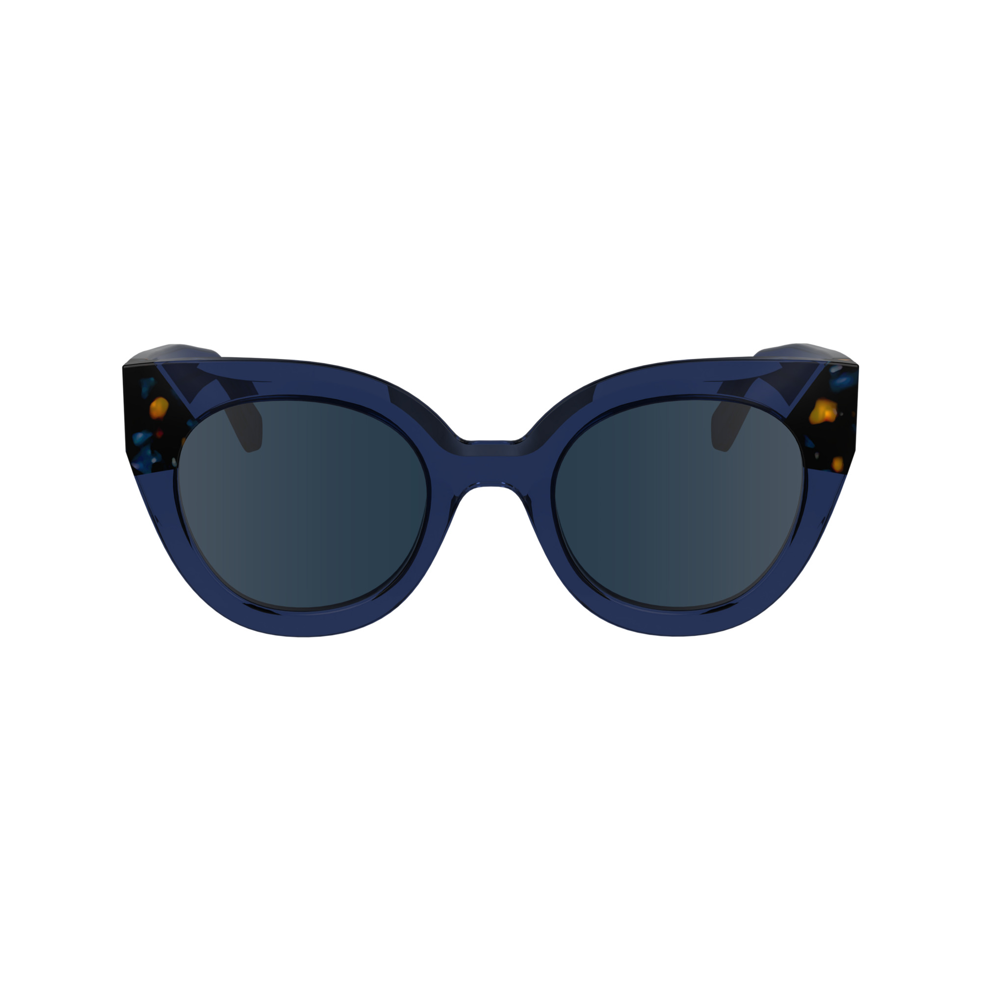Sunglasses Blue Havana - OTHER - 1