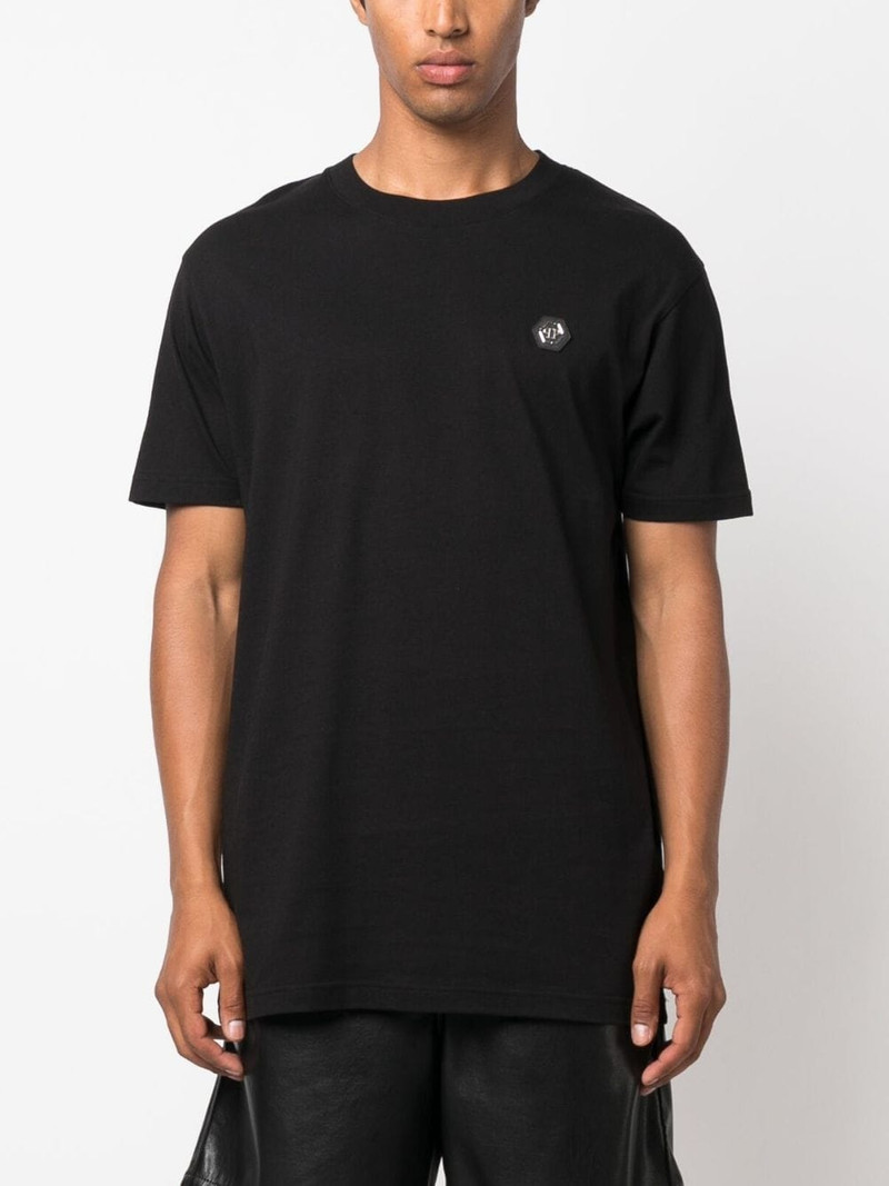 Skull&Bones-print cotton T-shirt 3