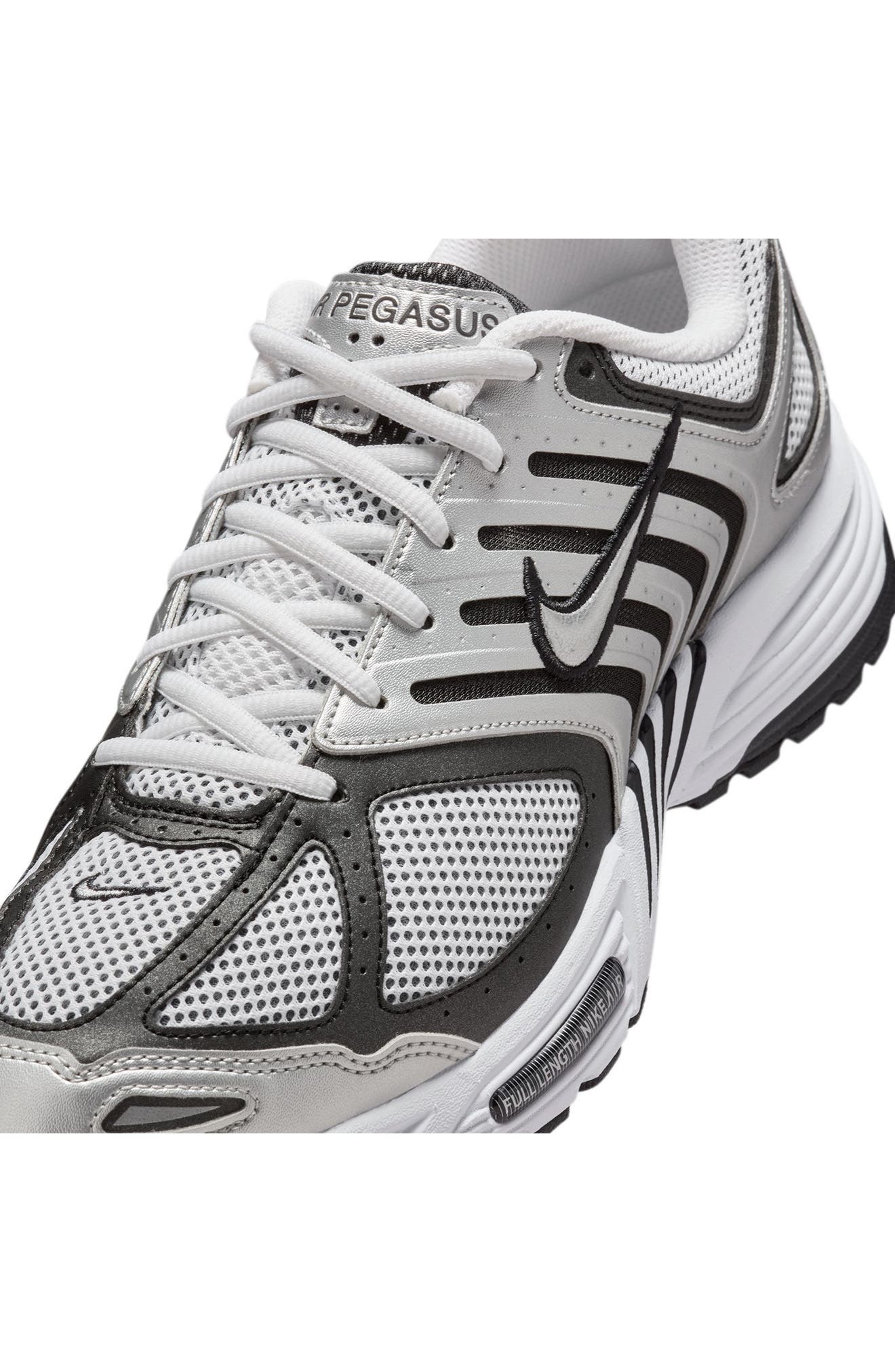Nike Air Pegasus 2005 Sneaker in Metallic Silver/White at Nordstrom - 9