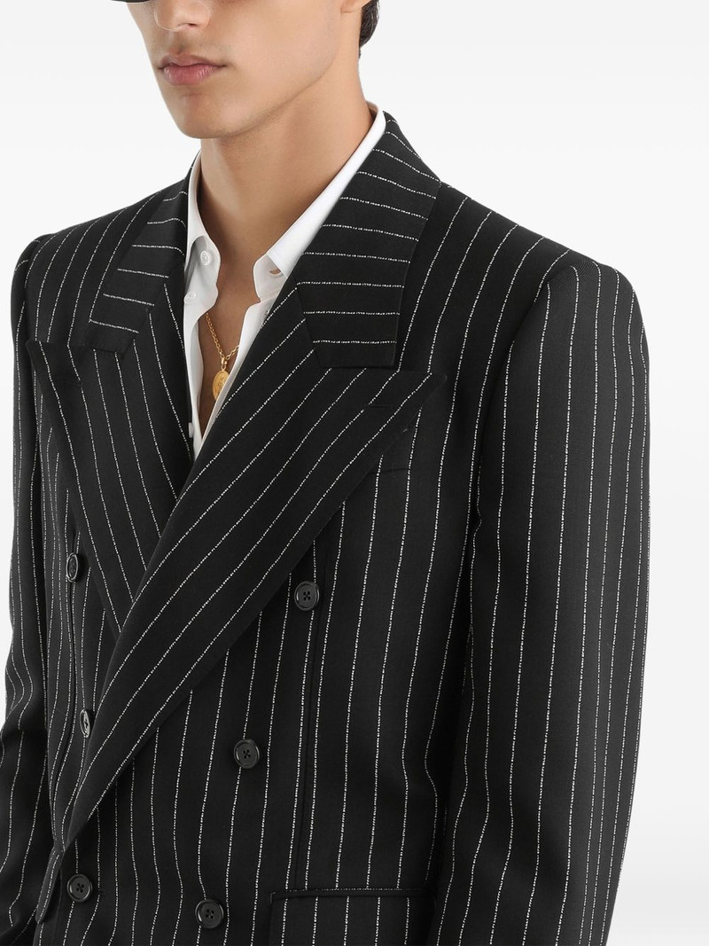 striped double-breasted blazer 4