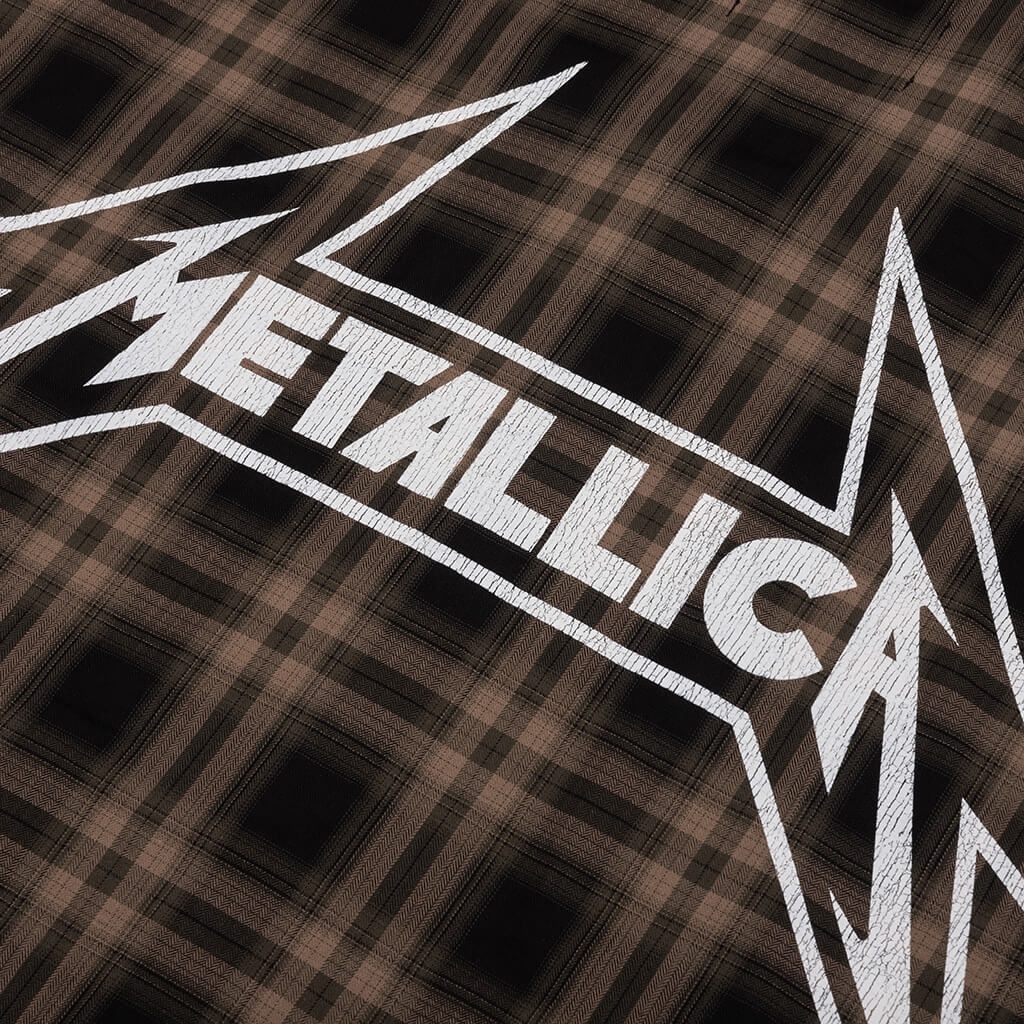 METALLICA L/S SHIRT - TOBACCO - 4