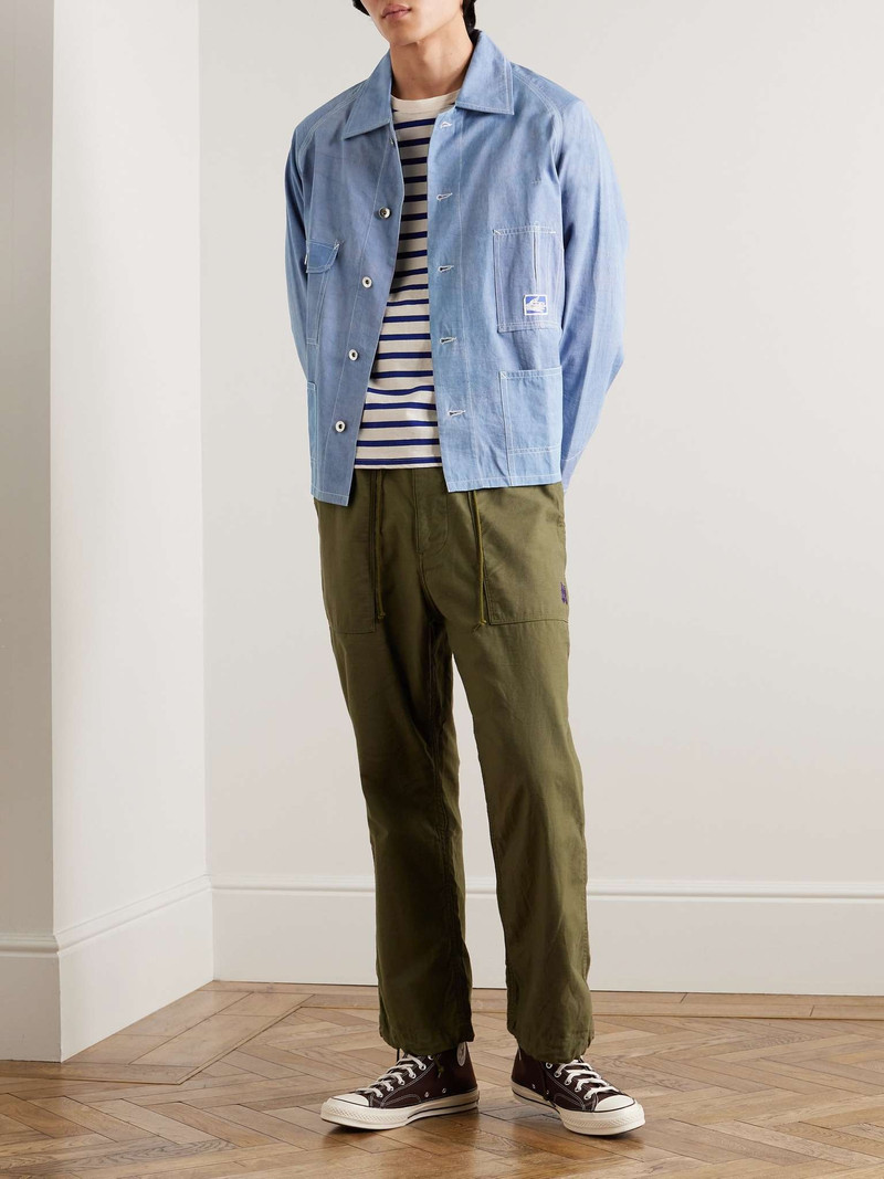 Story mfg. Railroad Topstitched Organic Cotton-Twill Jacket outlook