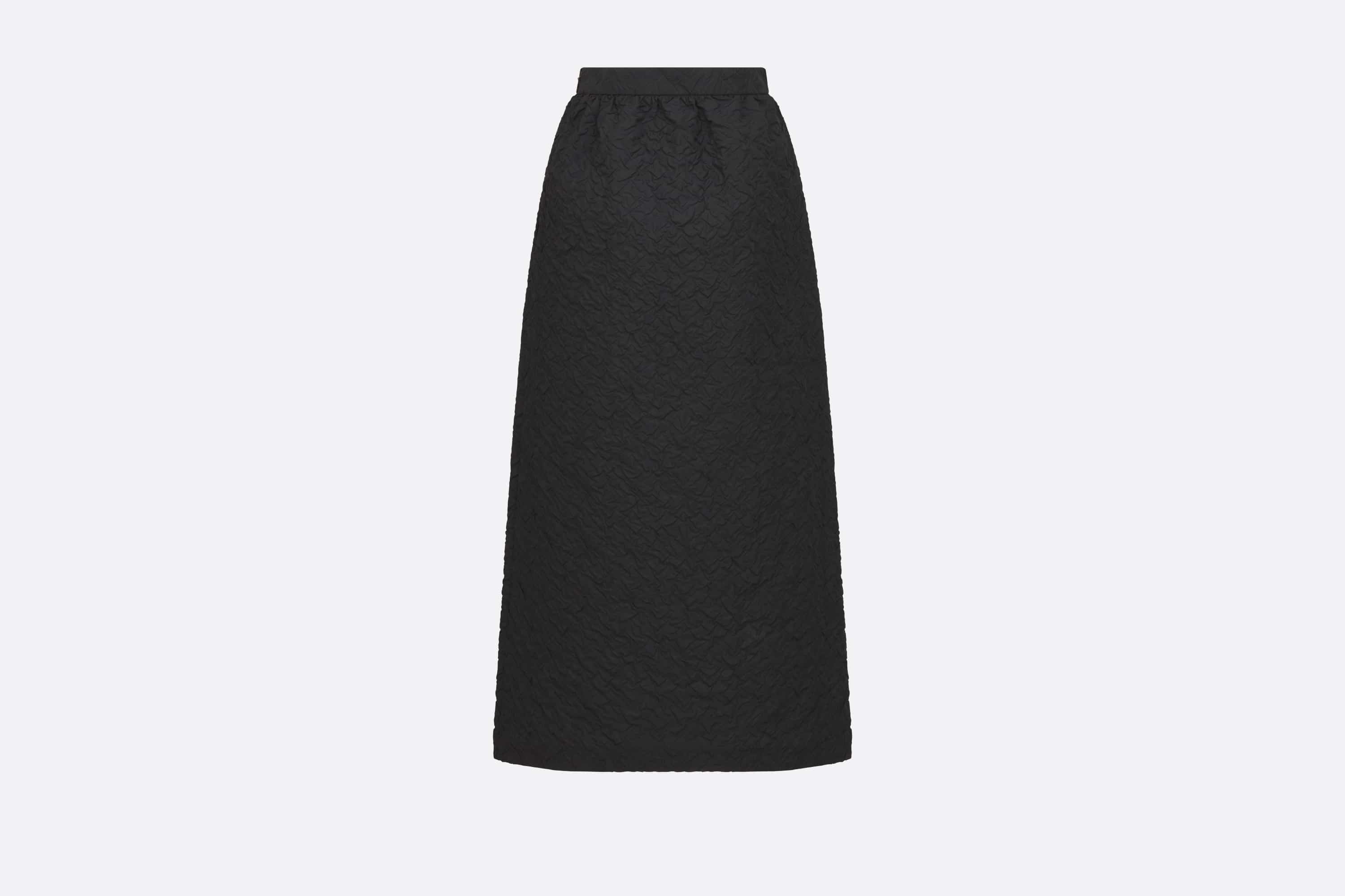 Mid-Length Straight-Cut Skirt - 2
