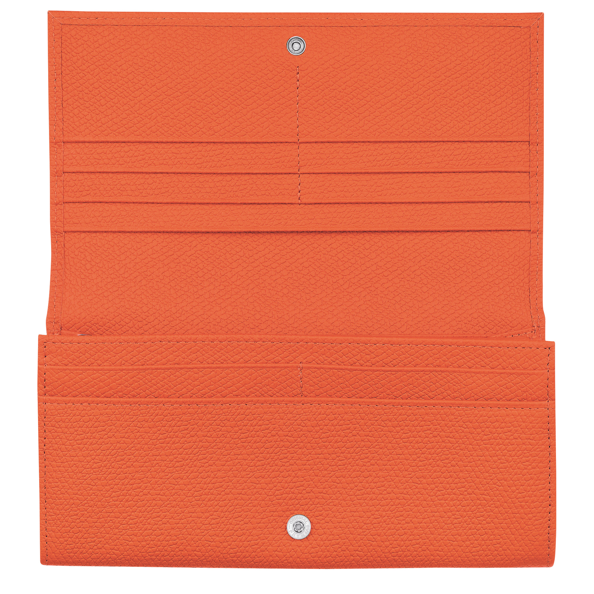 Roseau Continental wallet Orange - Leather - 3