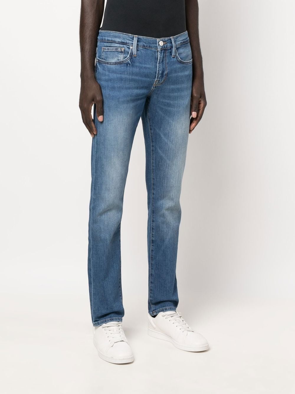 straight-leg jeans - 3