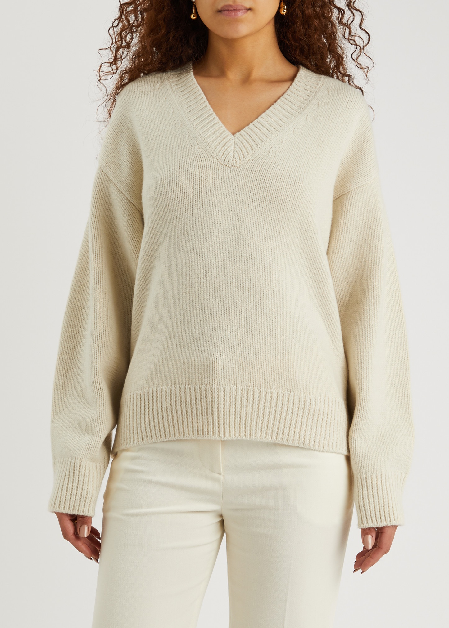 Wool and cashmere-blend jumper - 2