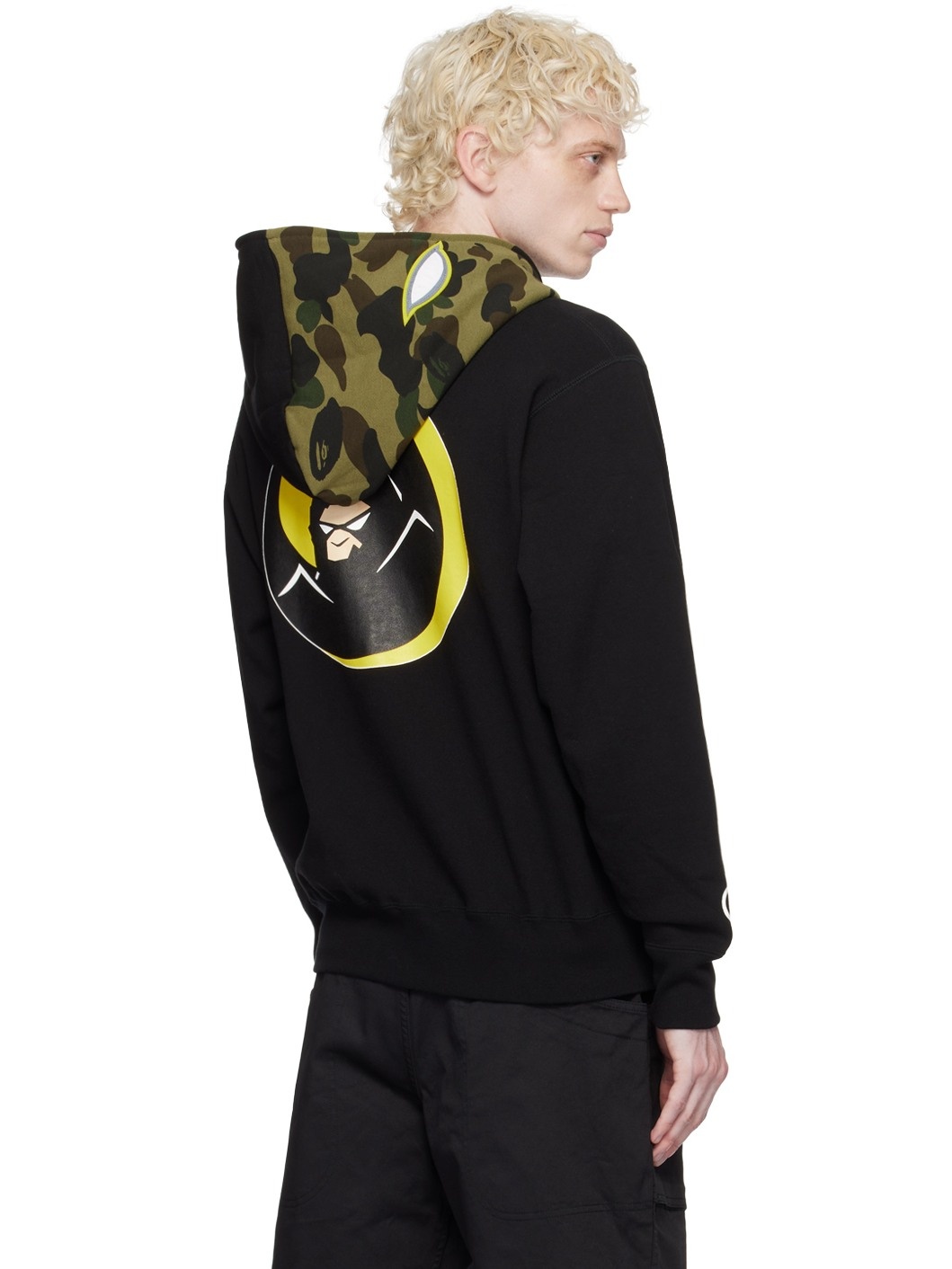 Black Shadow Bape Hoodie - 3
