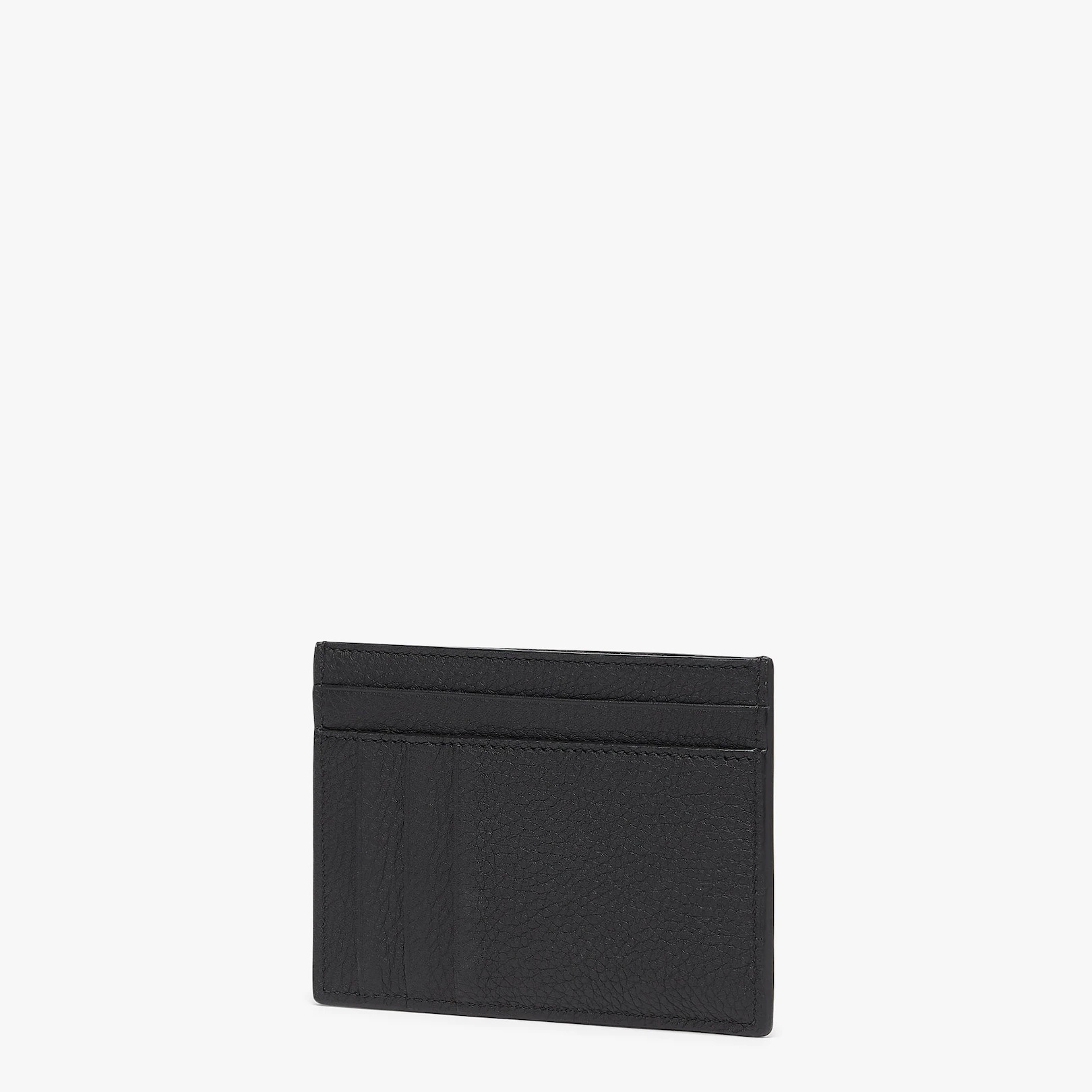 Black leather card holder - 2