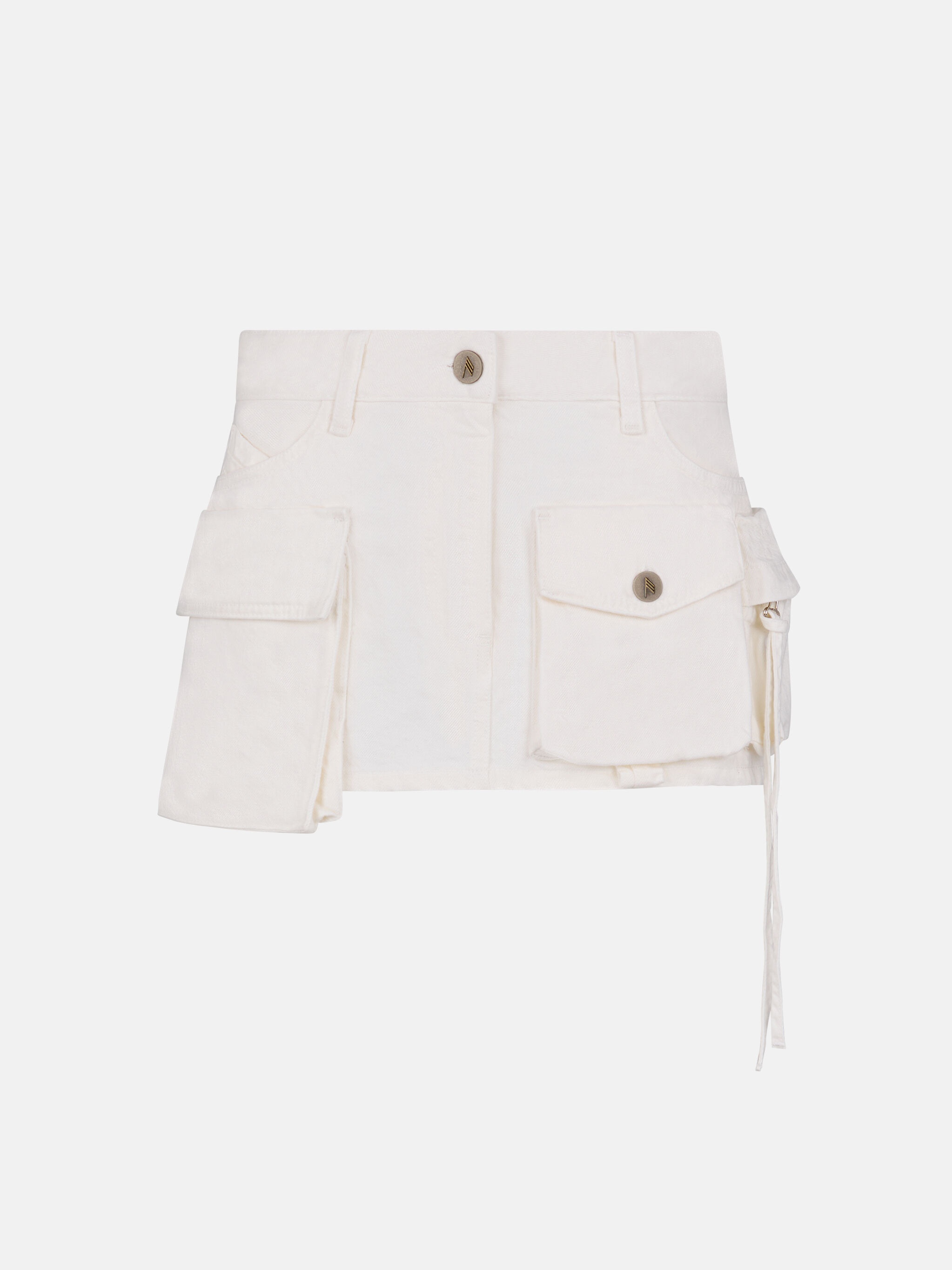 ''FAY'' WHITE MINI SKIRT - 1