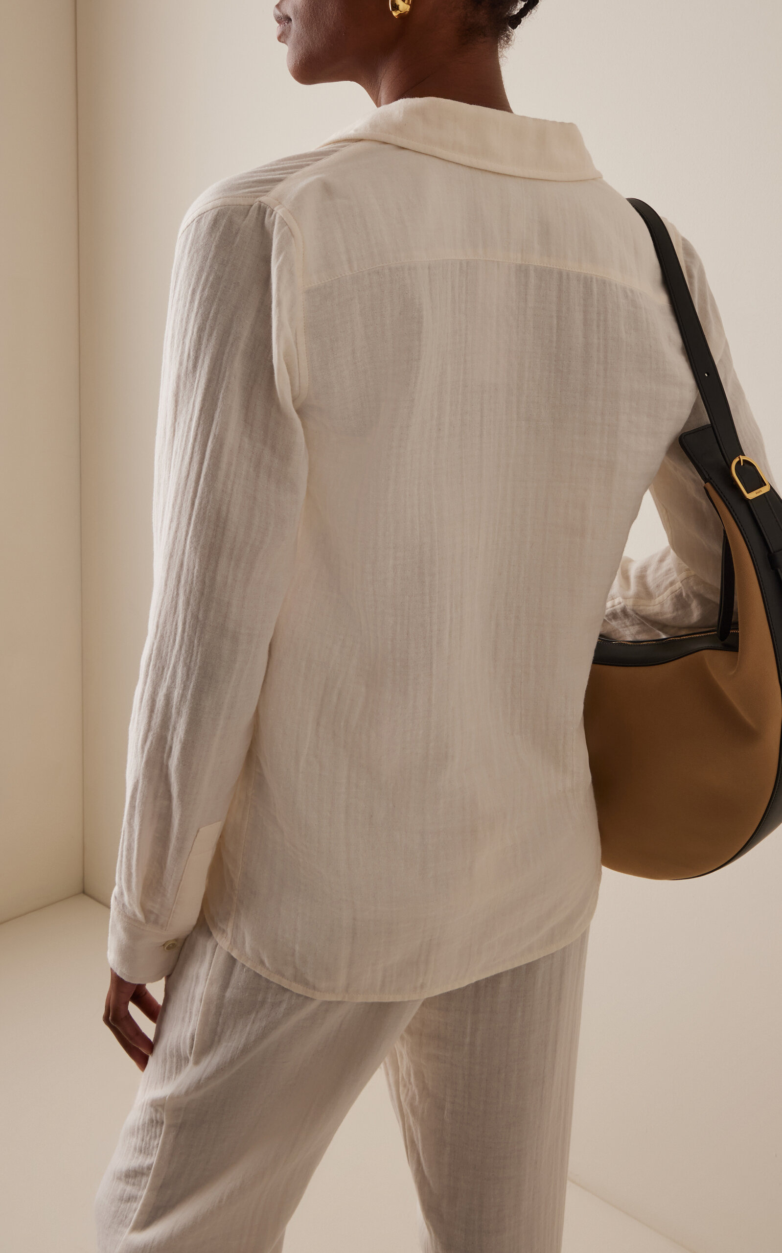 Constance Cotton Shirt ivory - 4