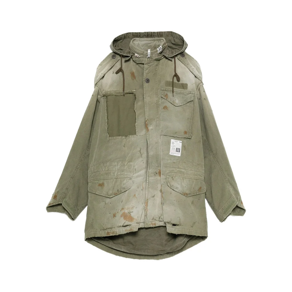 Maison Mihara Yasuhiro Green Jackets - Hooded Jackets Men - 1