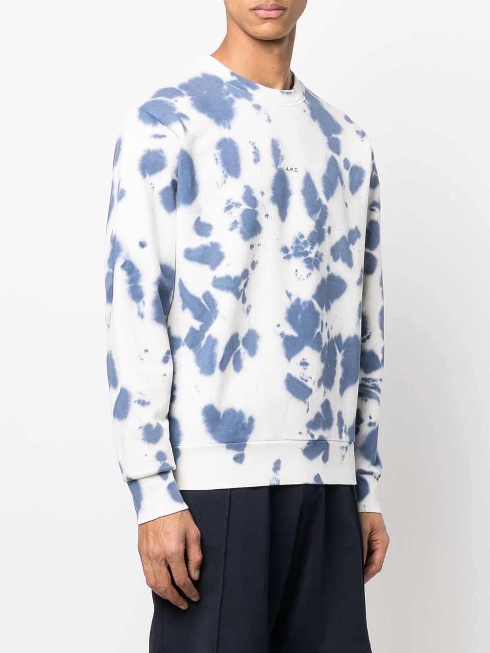 tie-dye crew-neck sweatshirt - 3