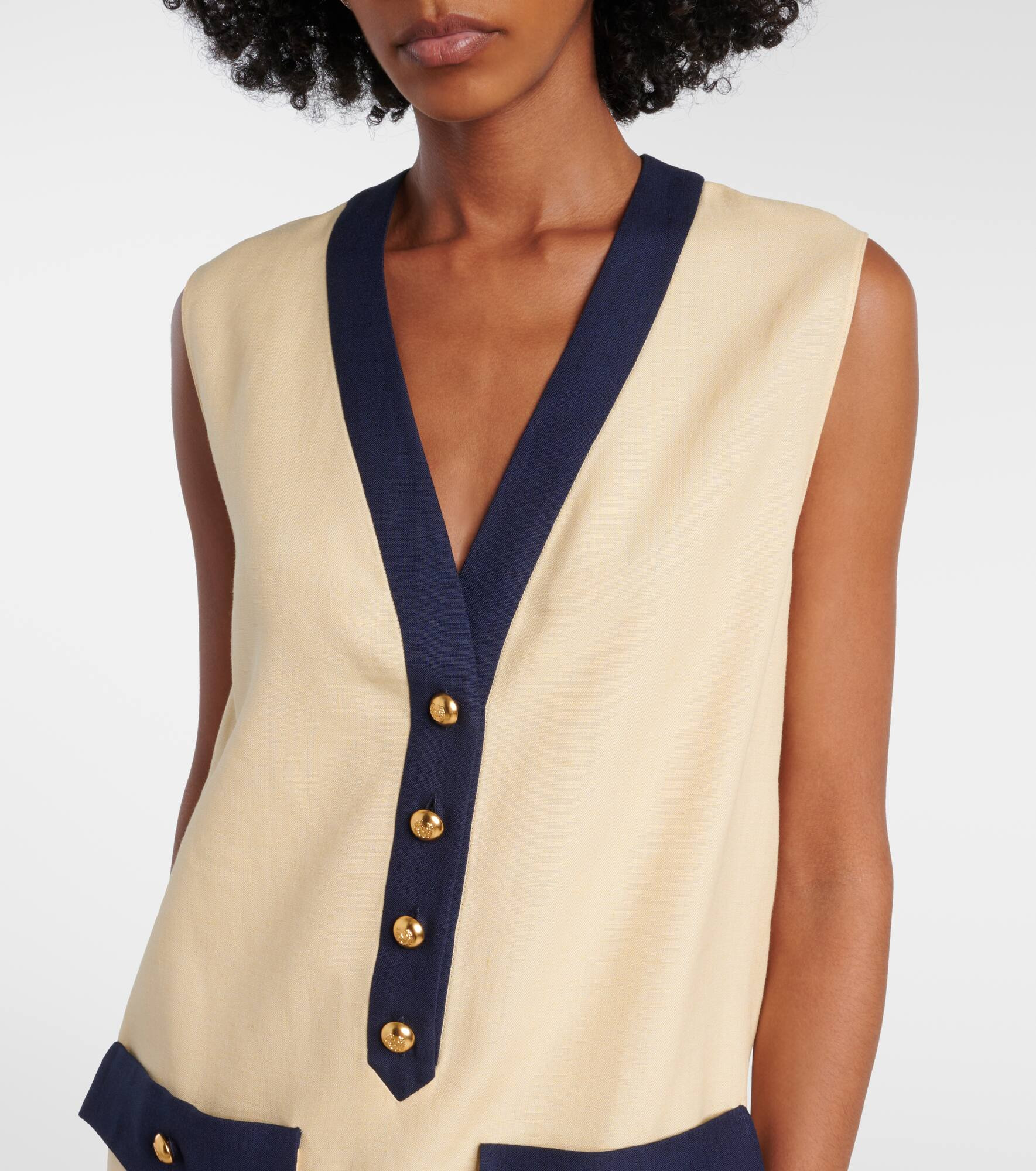 Sleeveless minidress - 4