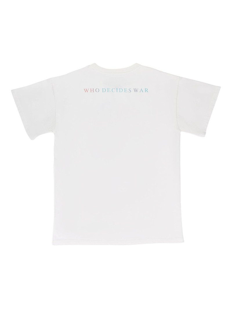 WHO DECIDES WAR shock waves jersey t-shirt outlook
