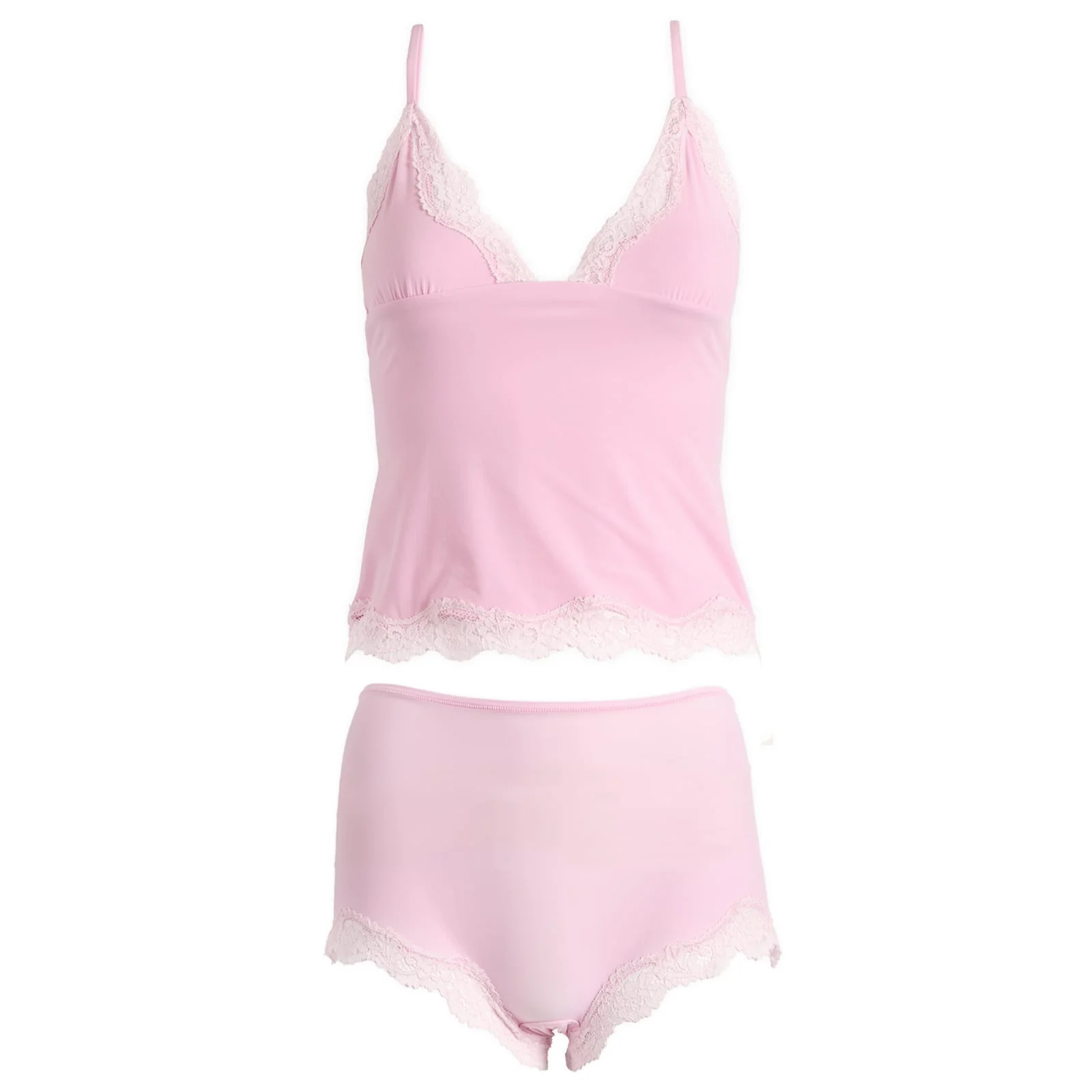 SKIMS Fits Everybody Lace Cami & Boyshort Set - 1