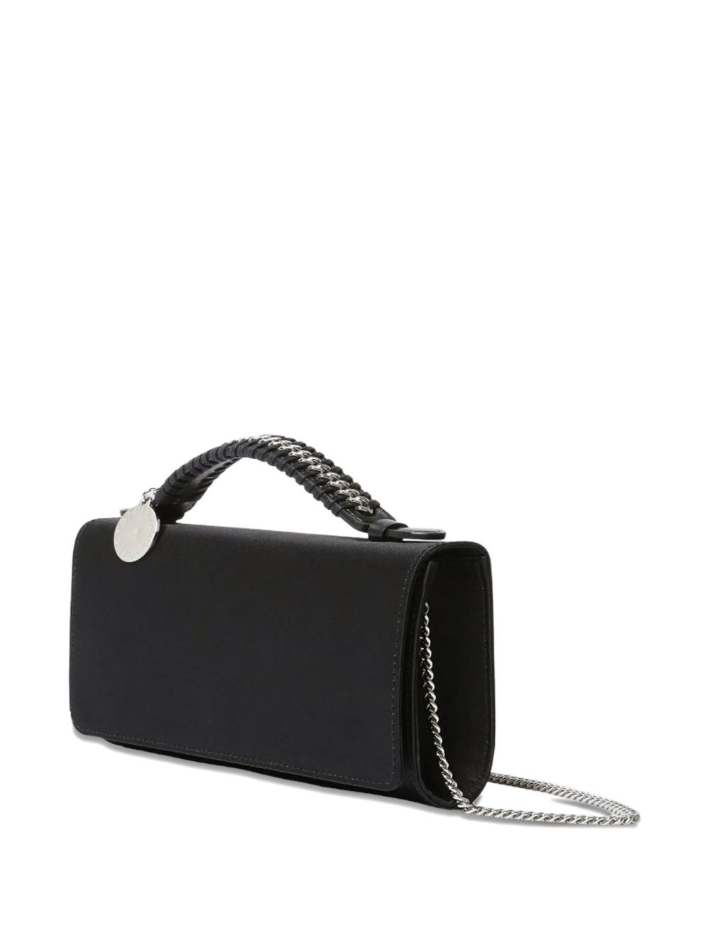 Falabella braided-handle clutch bag - 5