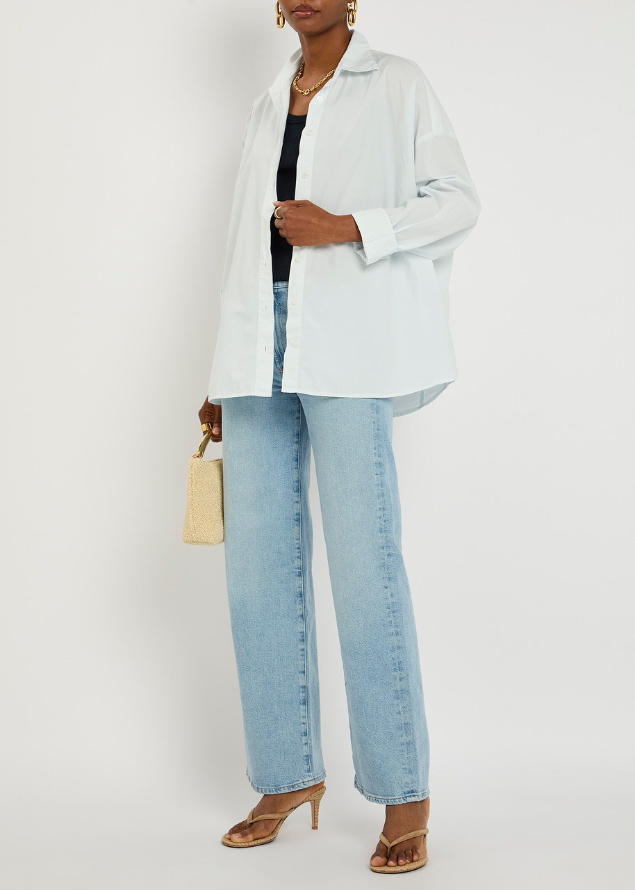 Agolde Roux Cotton-poplin Shirt - 4