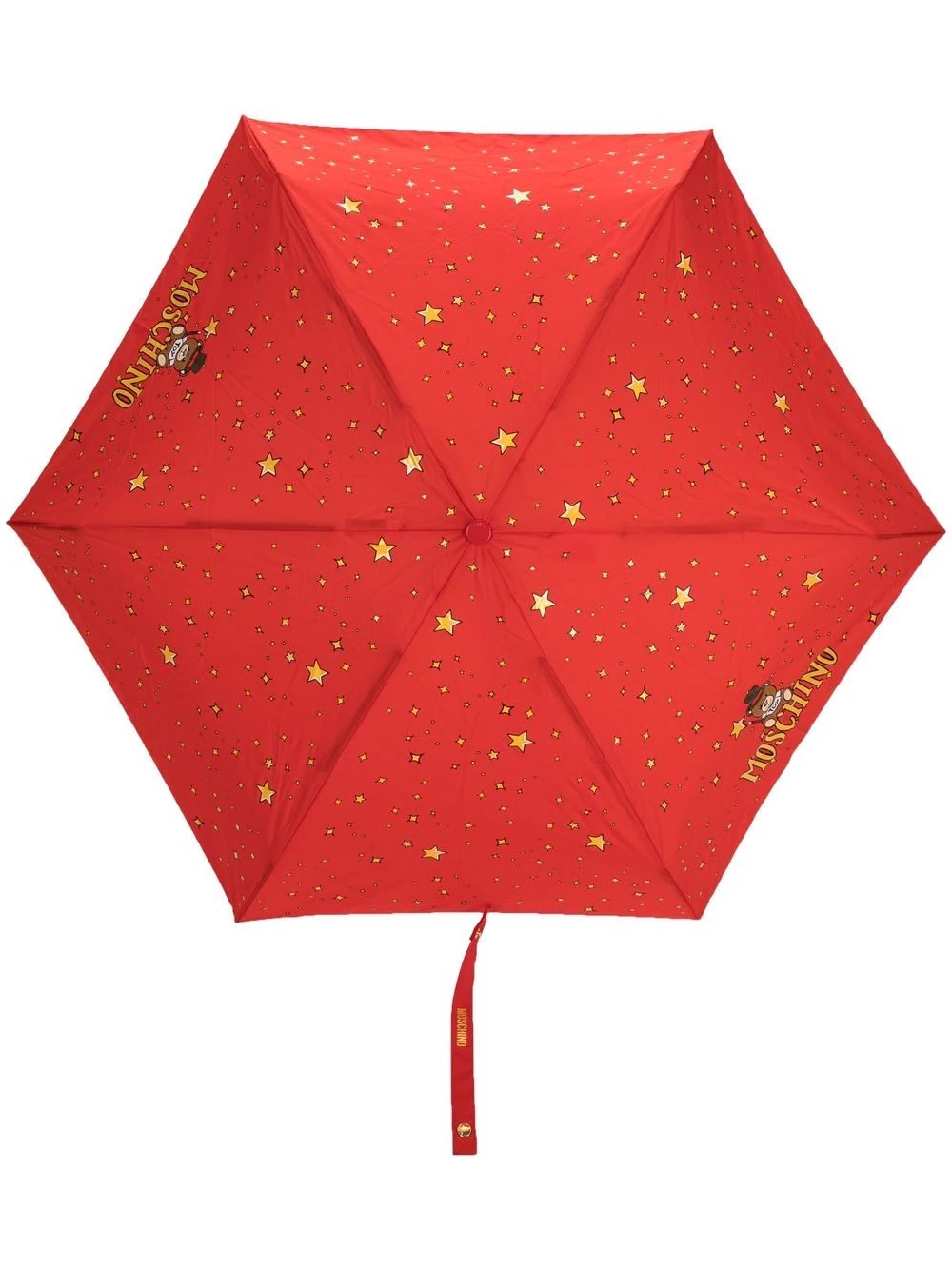 teddy bear-print umbrella - 1