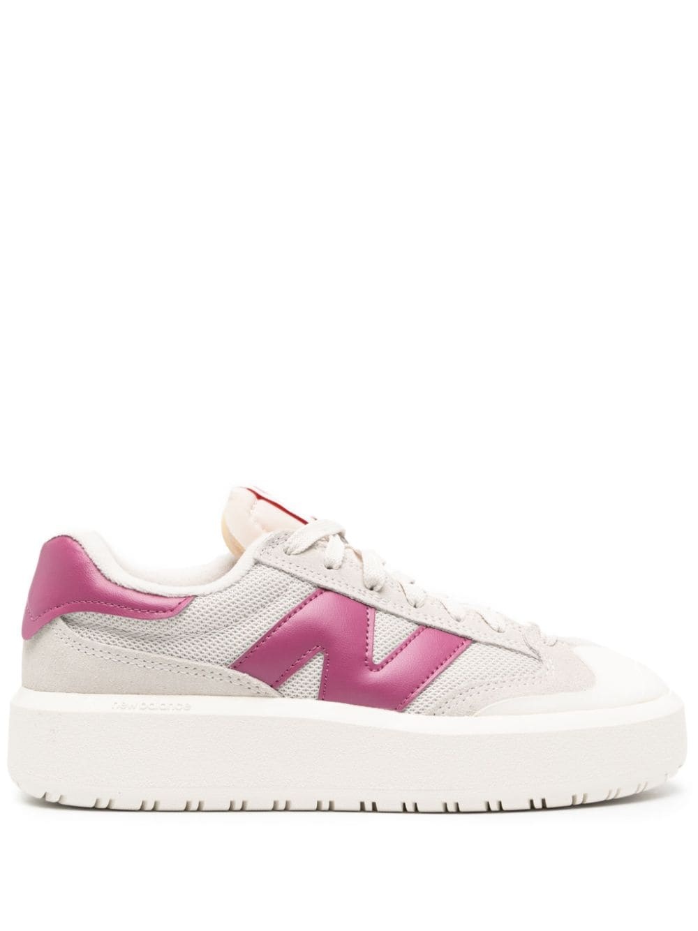 302 panelled platform sneakers - 1