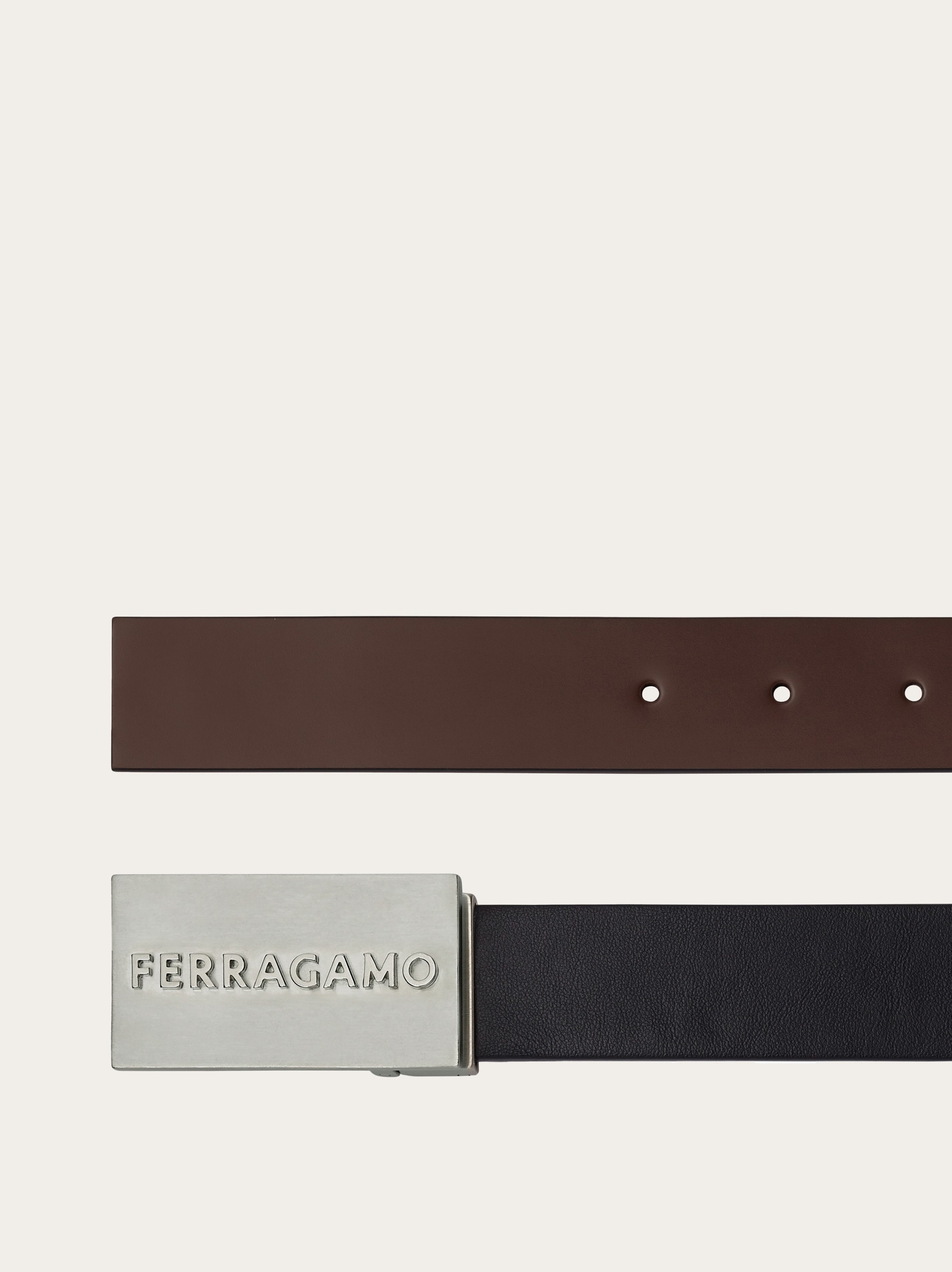 Reversible and adjustable Ferragamo belt - 2
