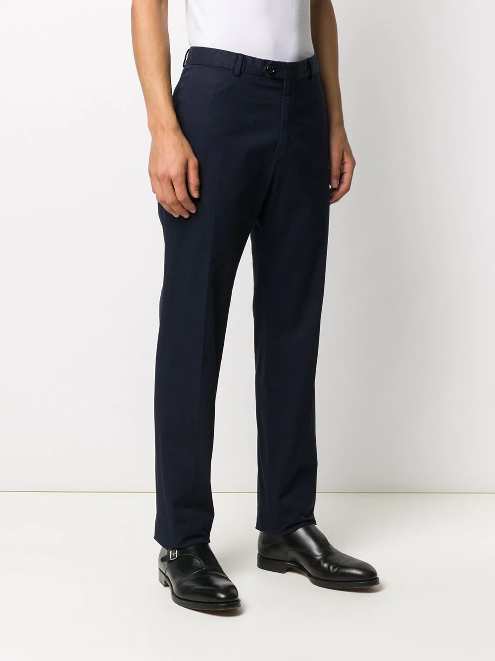 straight-leg tailored trousers - 3