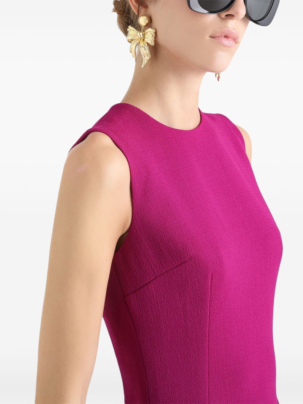 crepe dress - 5