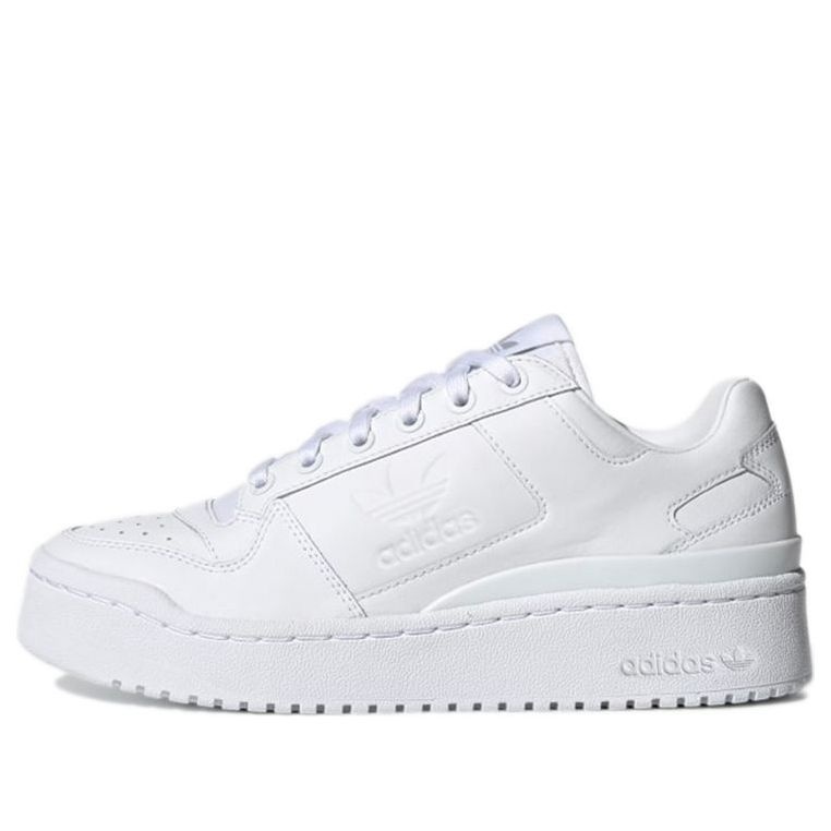 (WMNS) adidas Forum Bold 'Triple White' FY9042 - 1