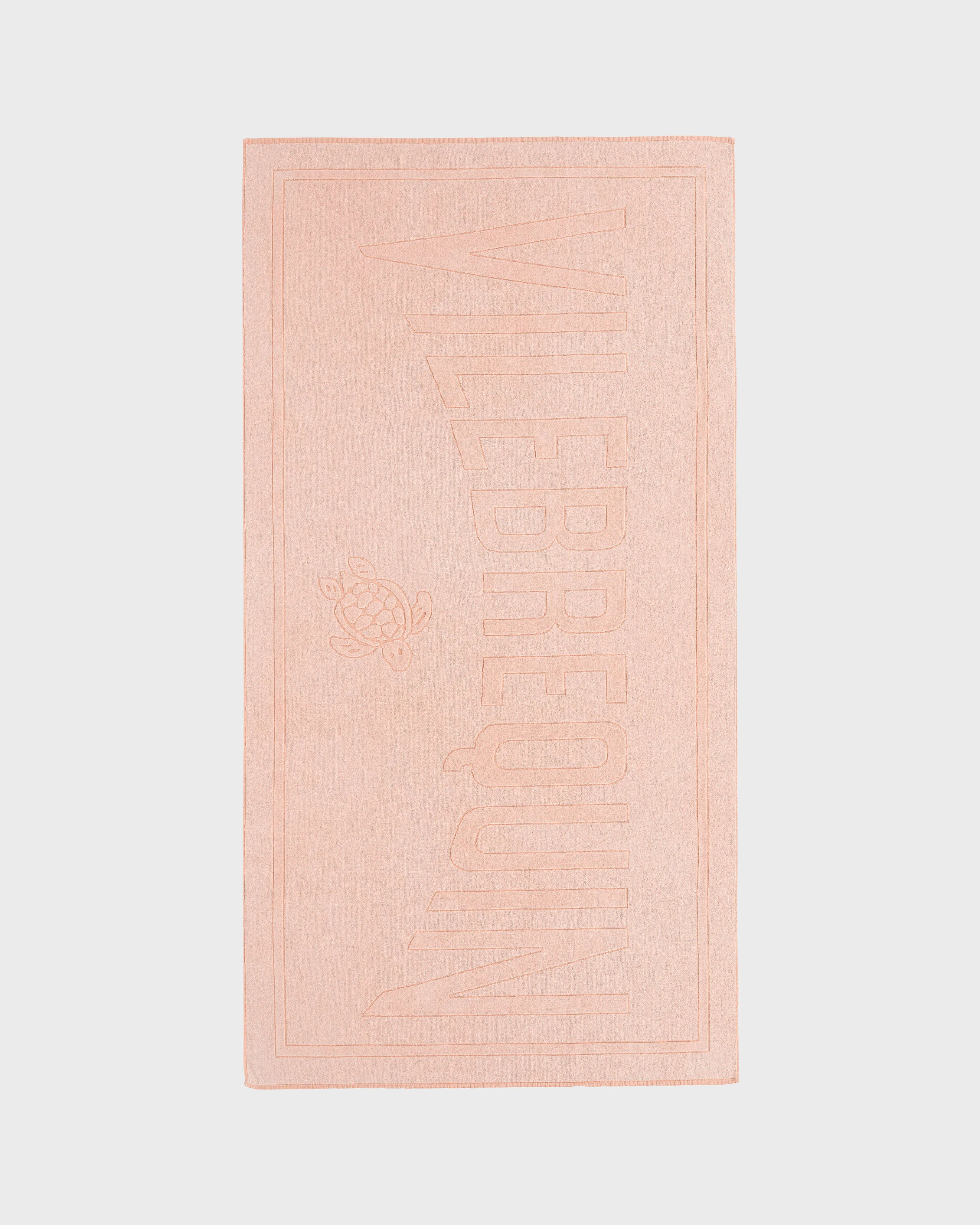 Beach Towel Cotton Solid Mineral - 1