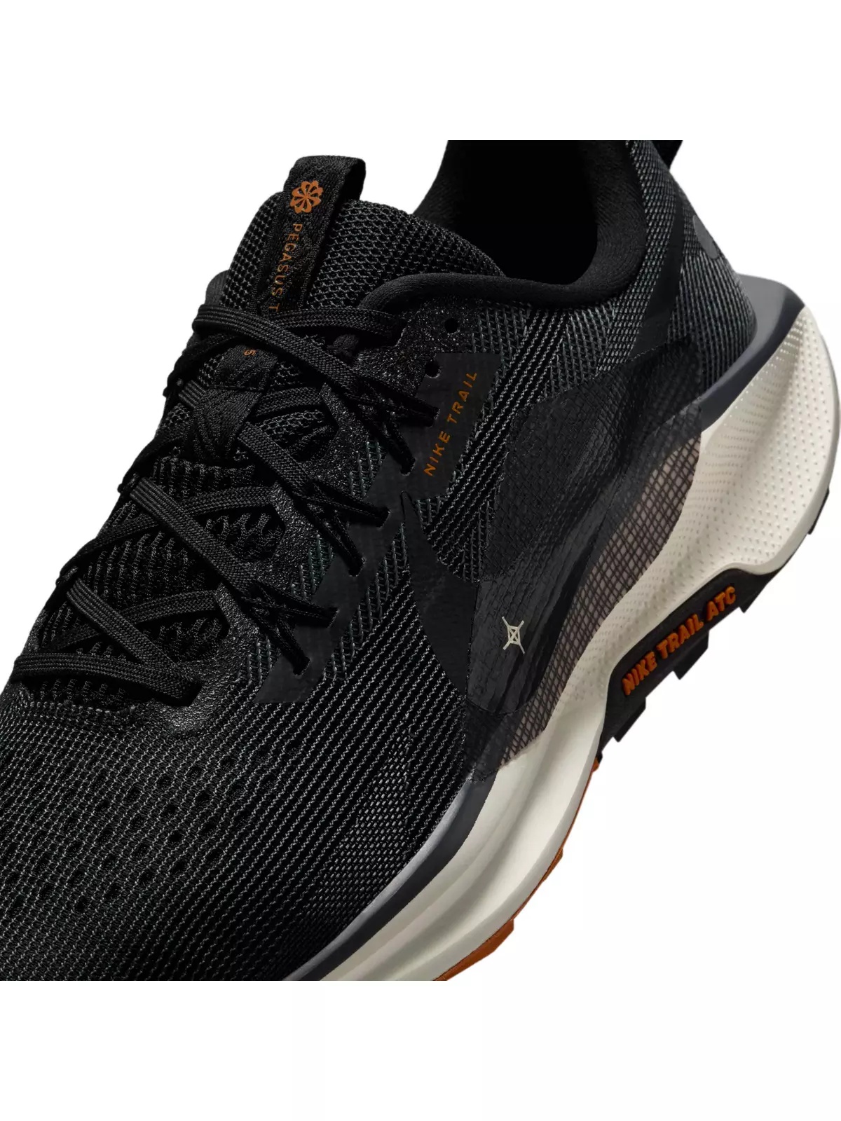 Pegasus Trail 5 "Black/Monarch/Pale Ivory/Off Noir" Men's Trail Running Shoe - 7