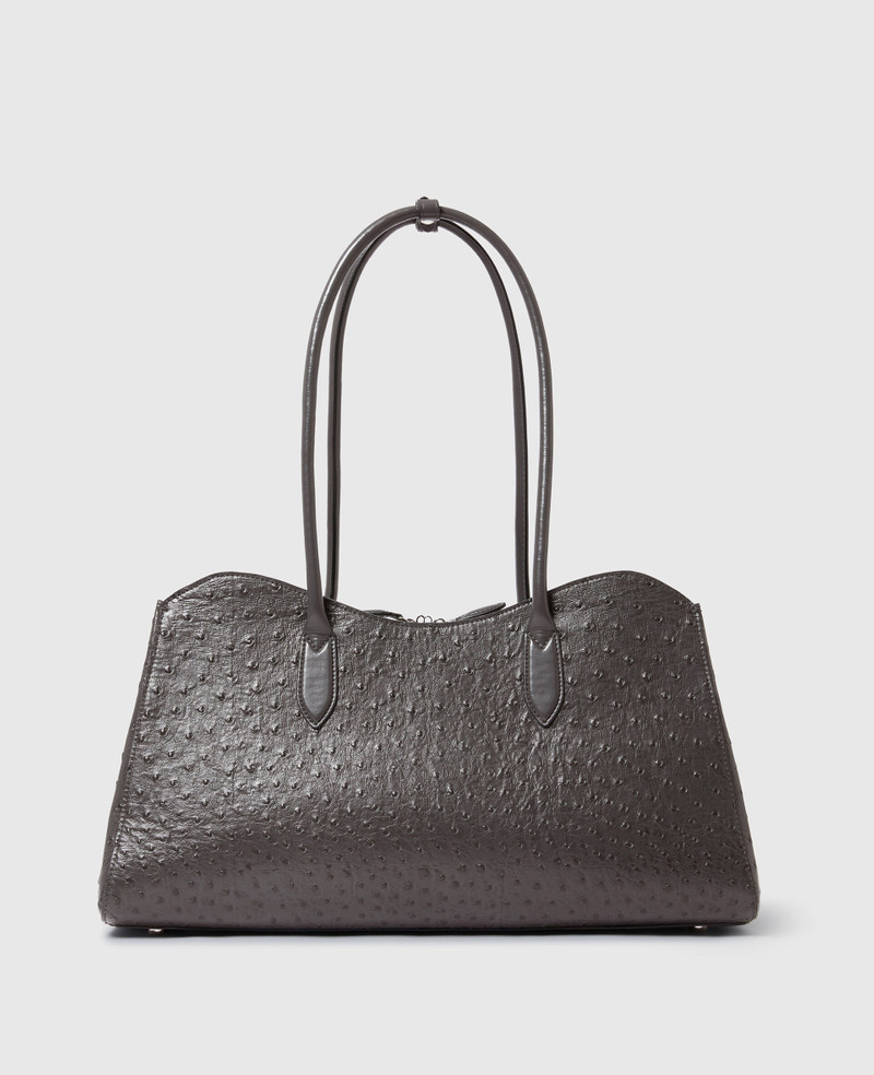 Ryder Ostrich Laptop Tote 4