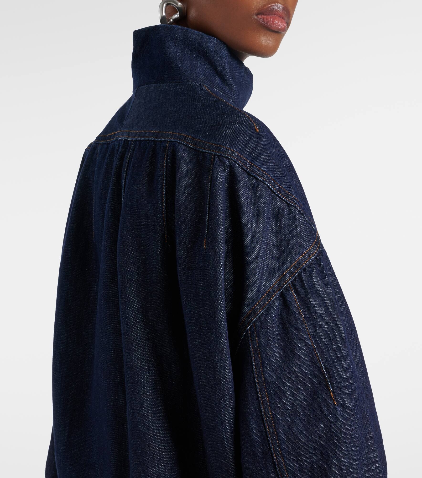 Oversized denim jacket - 6