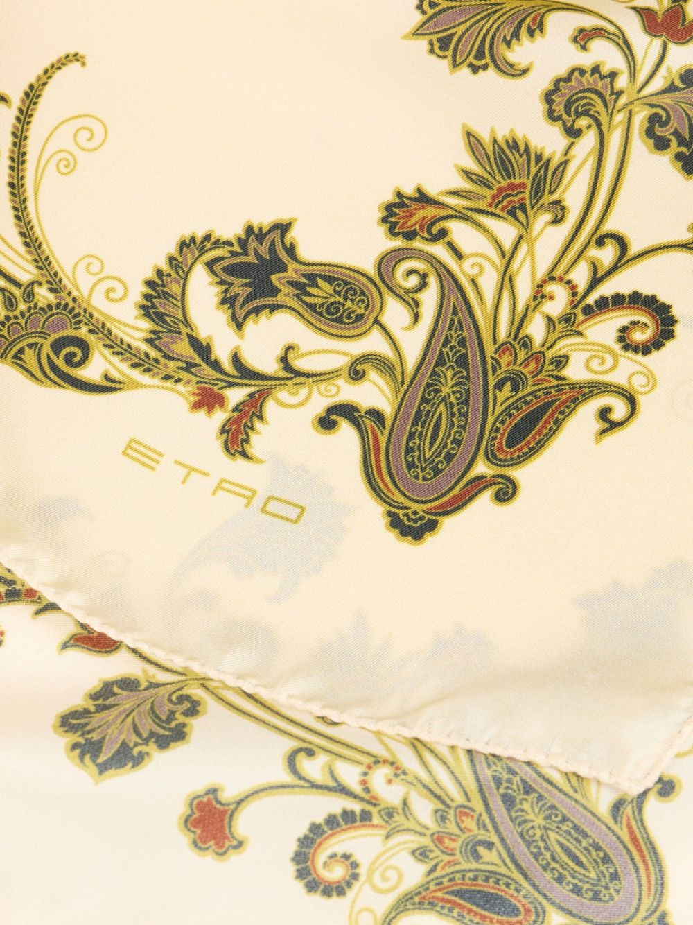 paisley-print pocket square - 2